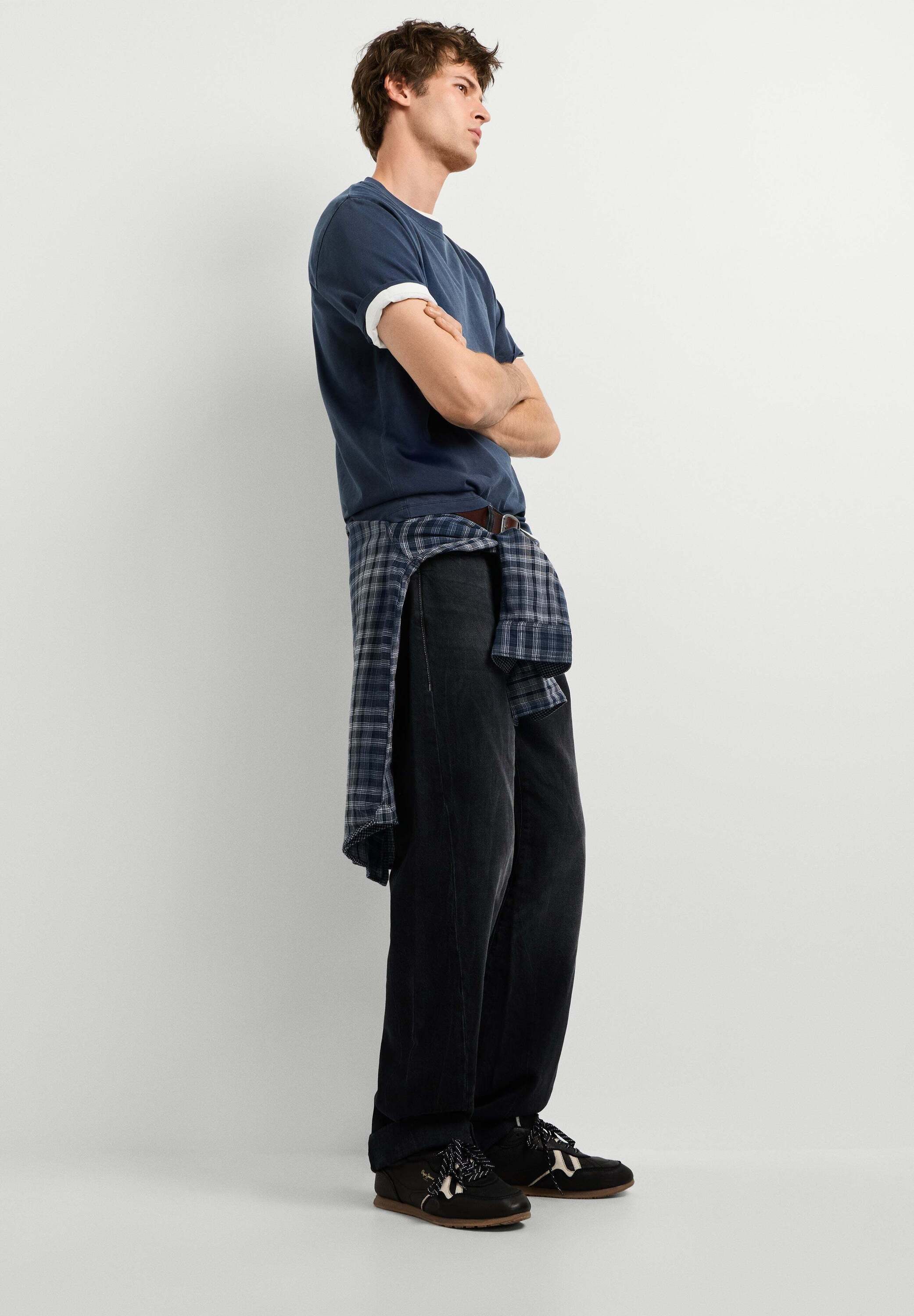 Pepe Jeans Relax-fit-Jeans relaxed fit jeans RELAXED STRAIGHT BEXLEY WASHED BLACK