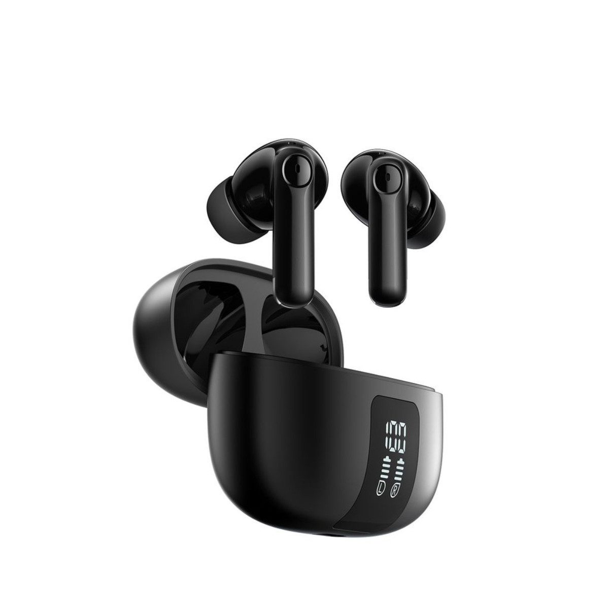 JOYROOM JR-FN3 Bluetooth-Kopfhörer (Bluetooth, TWS In Ear Kopfhörer mit ANC 3.0 und LED Ladecase Anzeige)