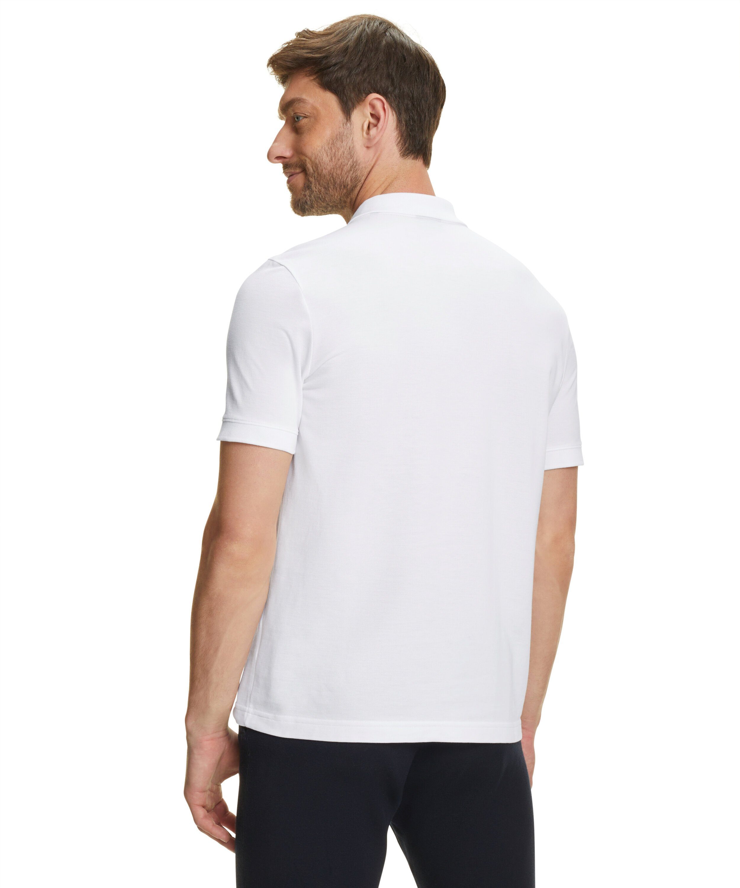 FALKE Poloshirt aus hochwertiger (2000) Pima-Baumwolle white