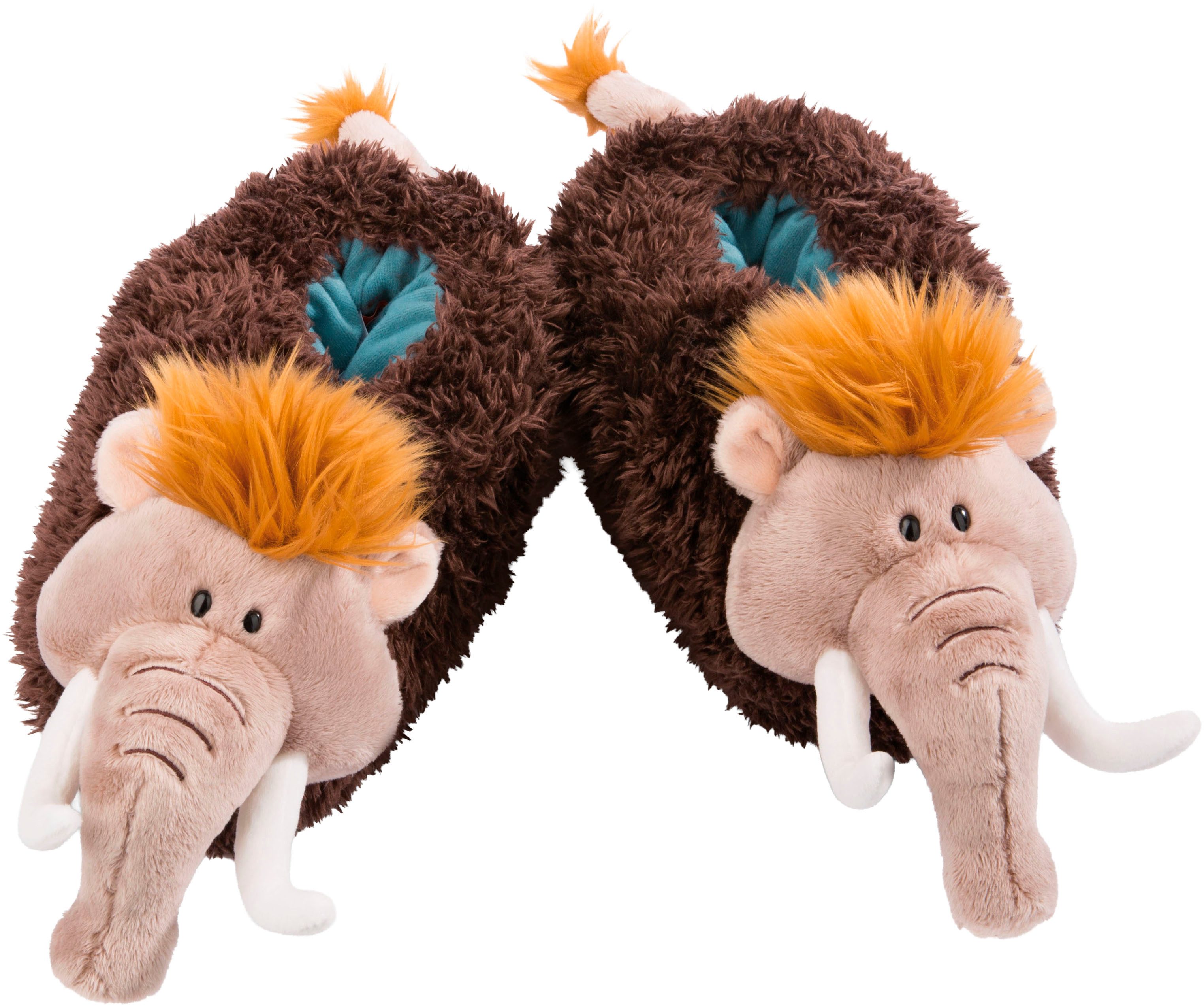 Nici Mammut, Größe 38-41 Plüsch Hausschuhe
