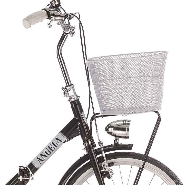 MBM Folding Bike New Angela, 1 speed, derailleur gears, for women and men, derailleur gears