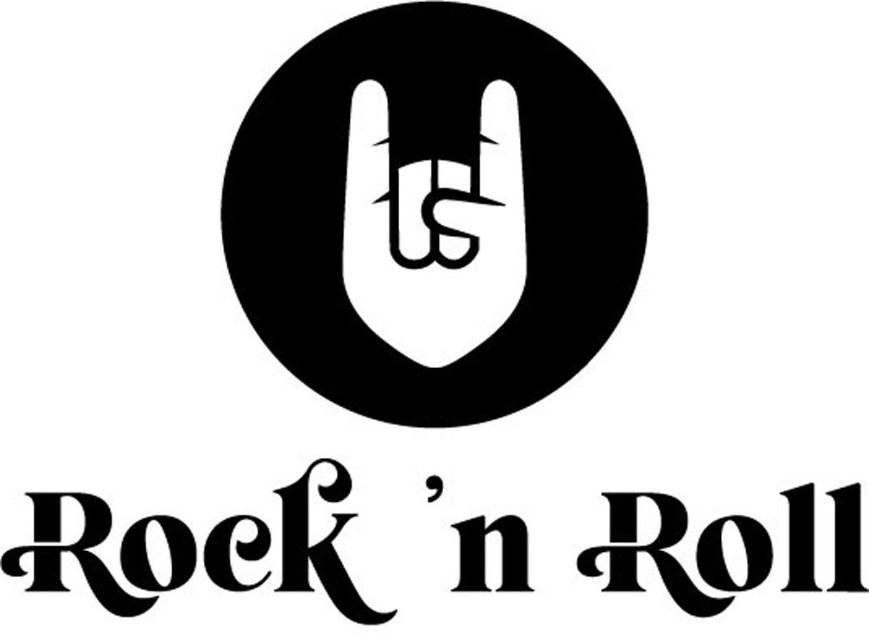 Rock vegane `n mit Baumwolle Handtuch Roll Rock Roll anthrazit `n 50x100 Vossen Stickung, cm Handtuch