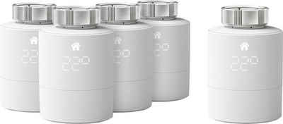 Tado Heizkörperthermostat »Smartes Heizkörper-Thermostat - 5er Pack, zur Einzelraumsteuerung«, (Packung, 5 St)