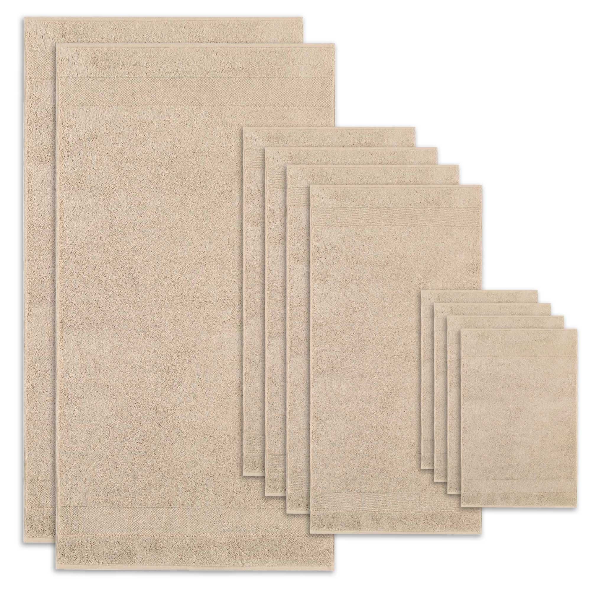 Villeroy & Boch Handtuch Unisex Handtuch 10er Pack, 1er Pack Baumwolle One, Frottier (10er Pack, 1er Pack, 10-St)