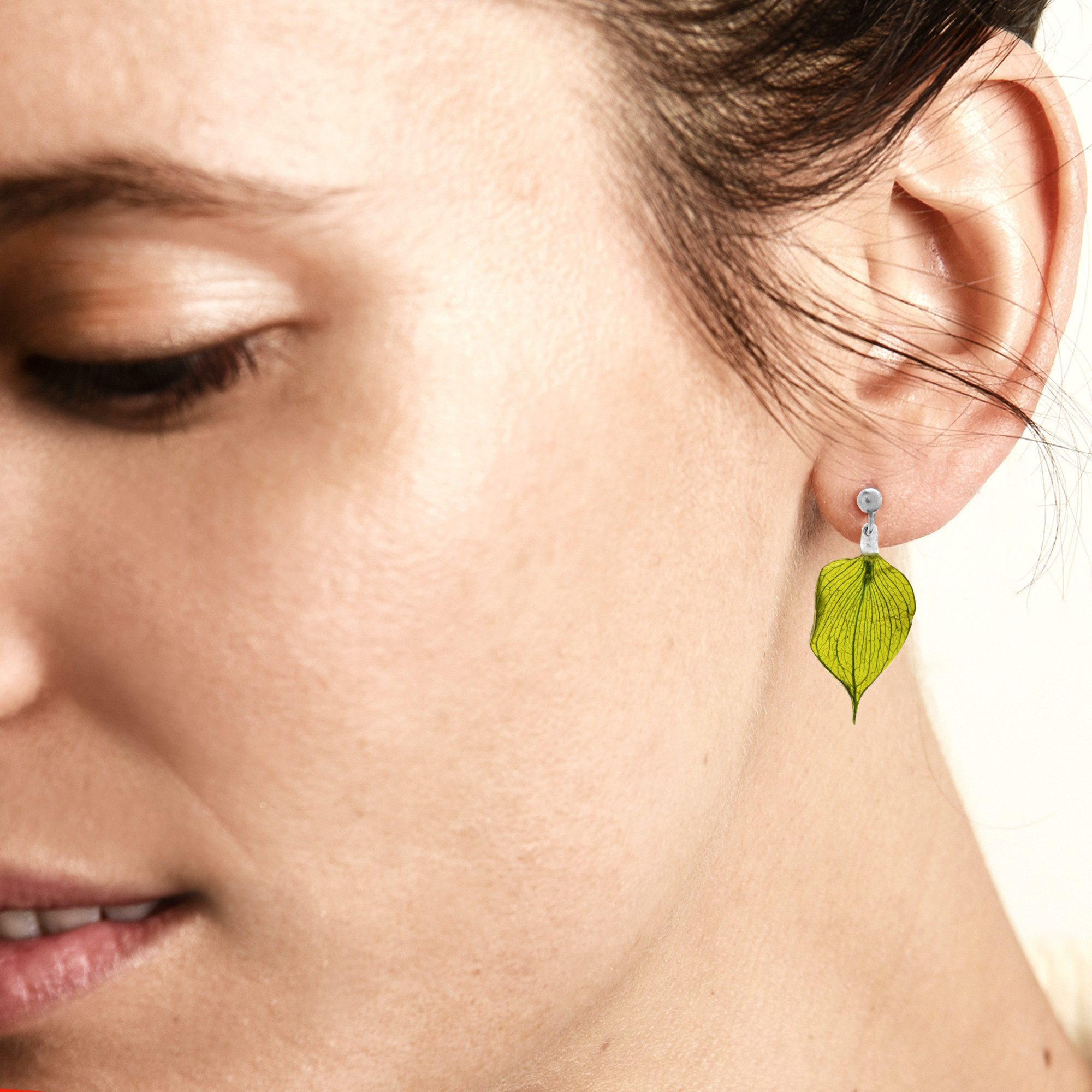 Villa Sorgenfrei Schmuckmanufaktur Paar Ohrhänger 925 Echte Blattohrringe günstig online kaufen