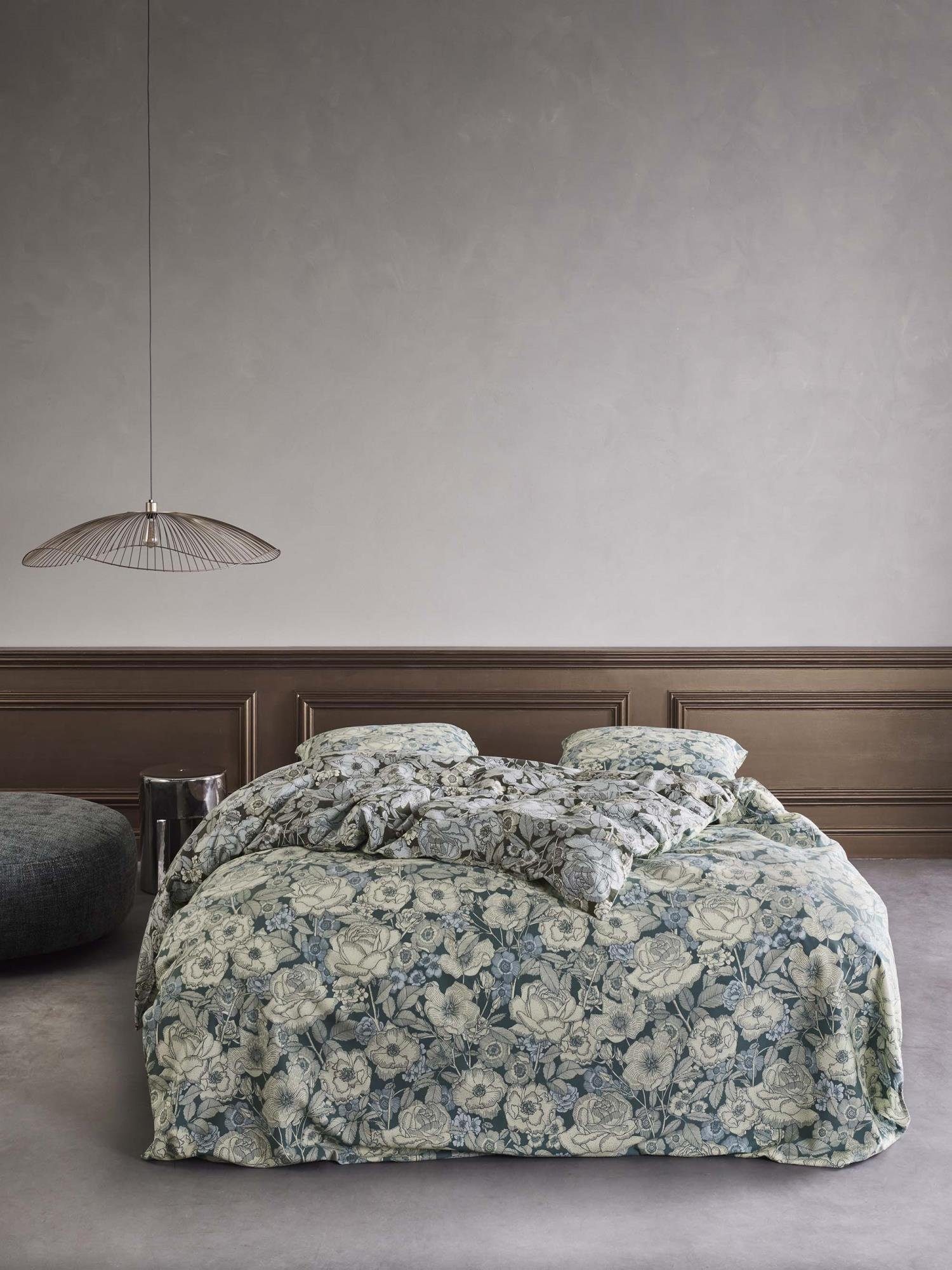 Essenza Bettwäsche Camille, Flanell, 2 teilig, mit floralem Muster günstig online kaufen