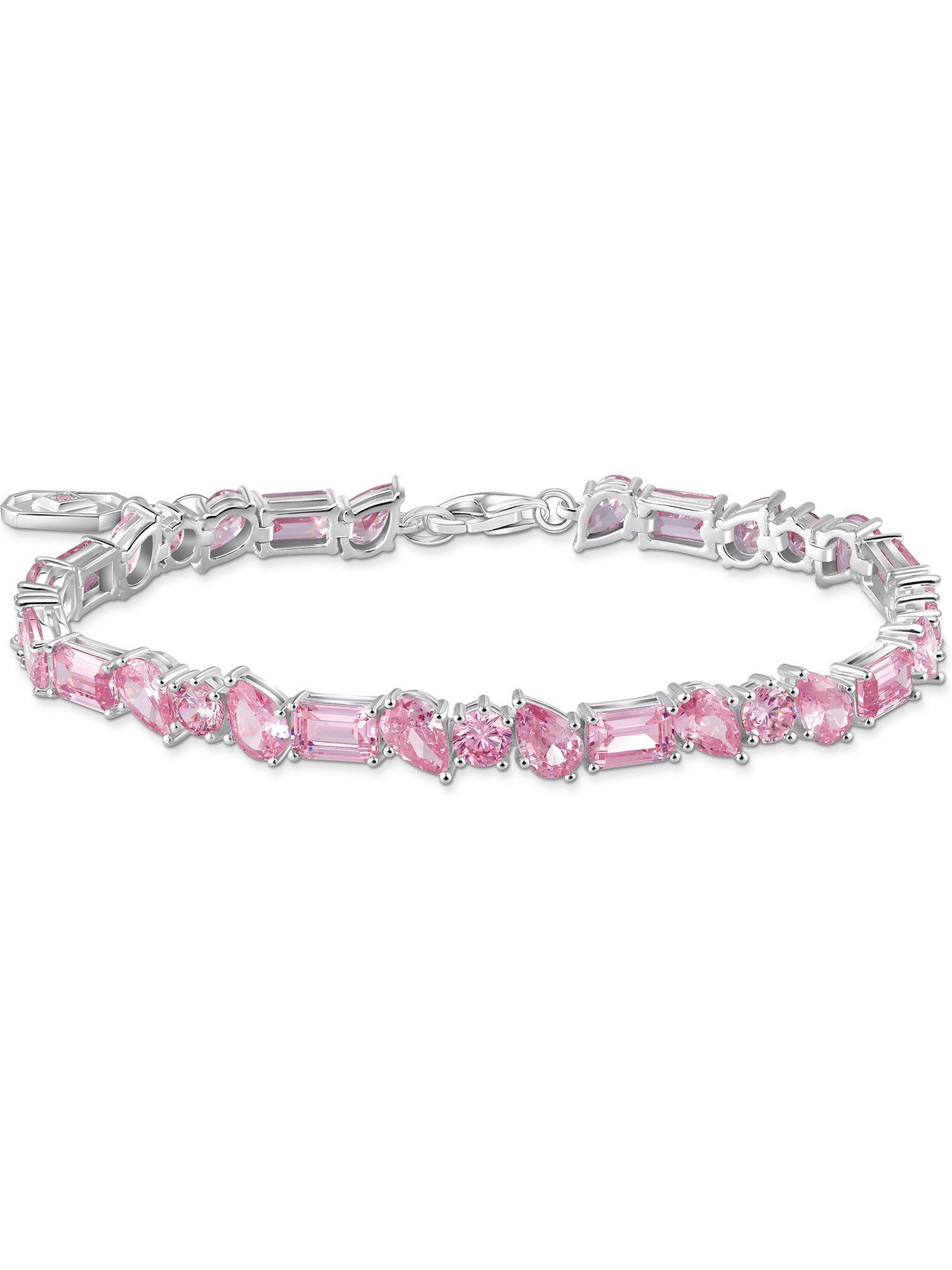 Silberarmband Thomas Sabo Damen-Armband 925er Silber Zirkonia