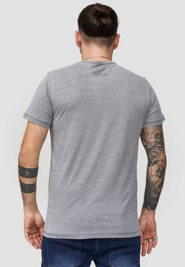 Recovered T-Shirt Marvel City Logo Light Grey GOTS zertifizierte Bio-Baumwolle