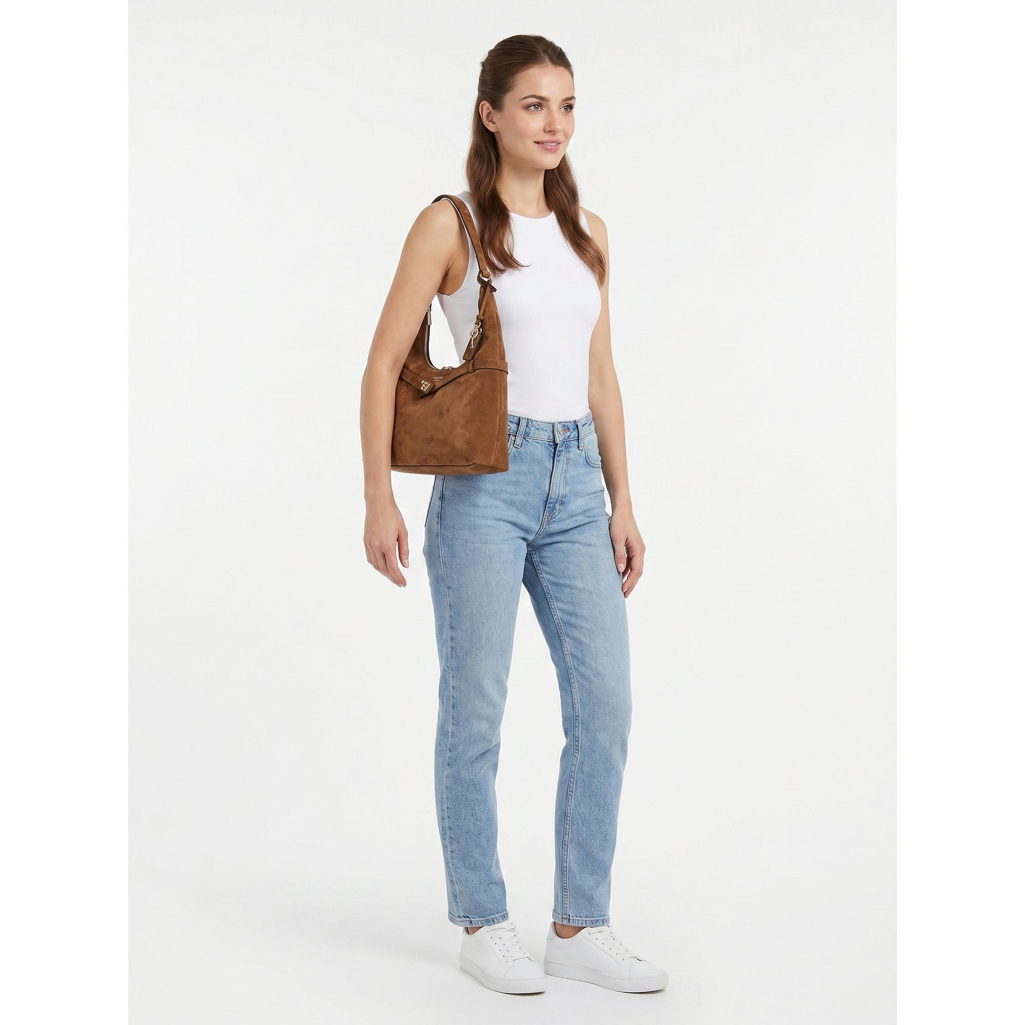 Guess Schultertasche Ella, Polyester