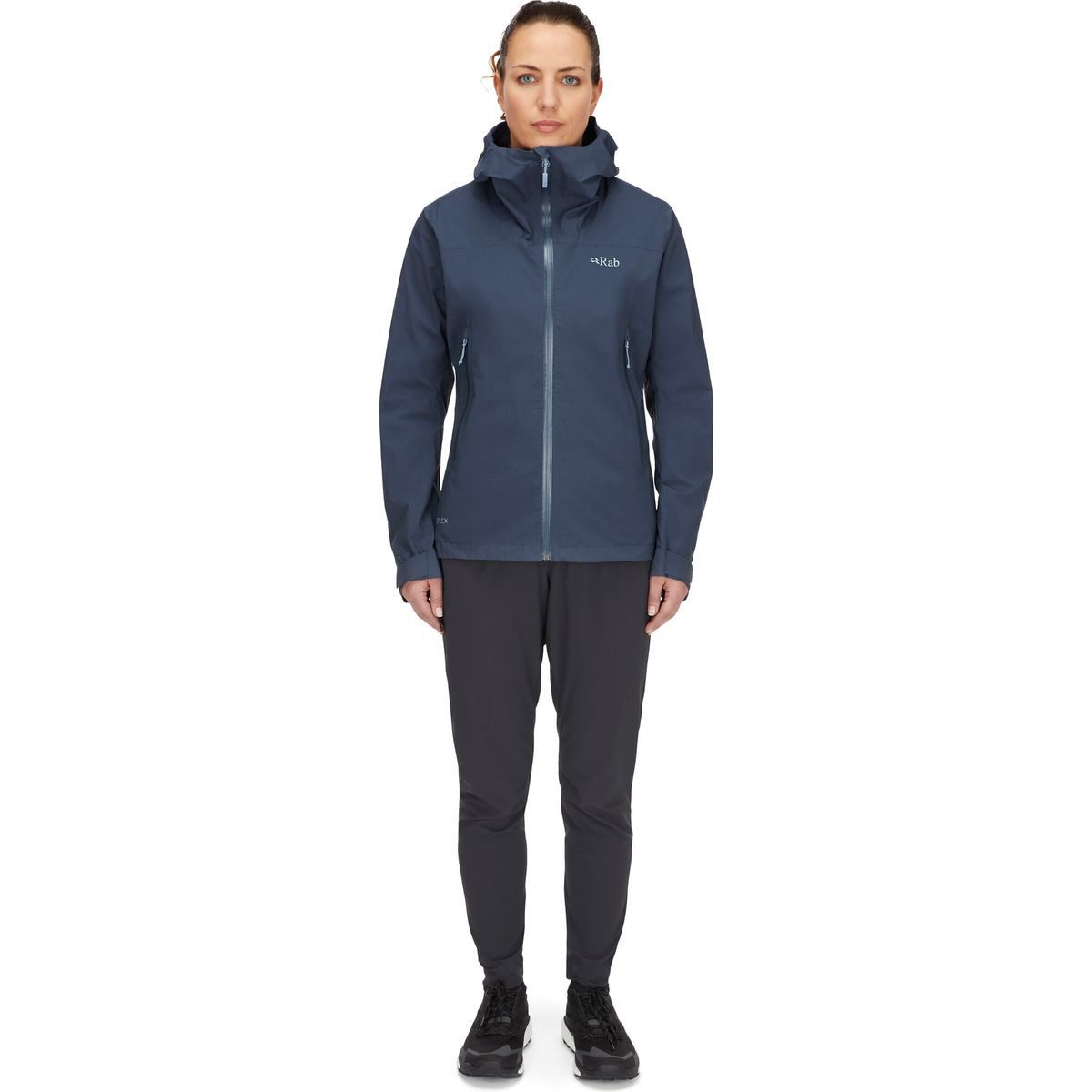Rab Outdoorjacke Firewall Light Jacket Wmns Wasserdichte, atmungsaktive Damenjacke für optimalen Schutz und
