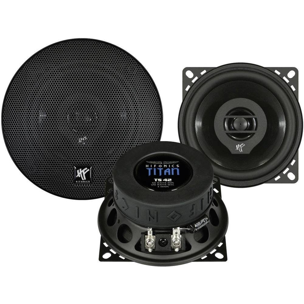 Hifonics 10 cm 2-Wege Koax Lautsprecher Auto-Lautsprecher