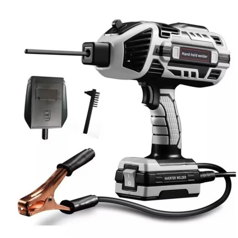 POPOLIC Elektroschweißgerät Elektroschweißgerät, Handschweißgerät, IGBT-Inverter, 1-tlg., Passend für Metallständer, als Geschenk für Vater/Mann/Sohn