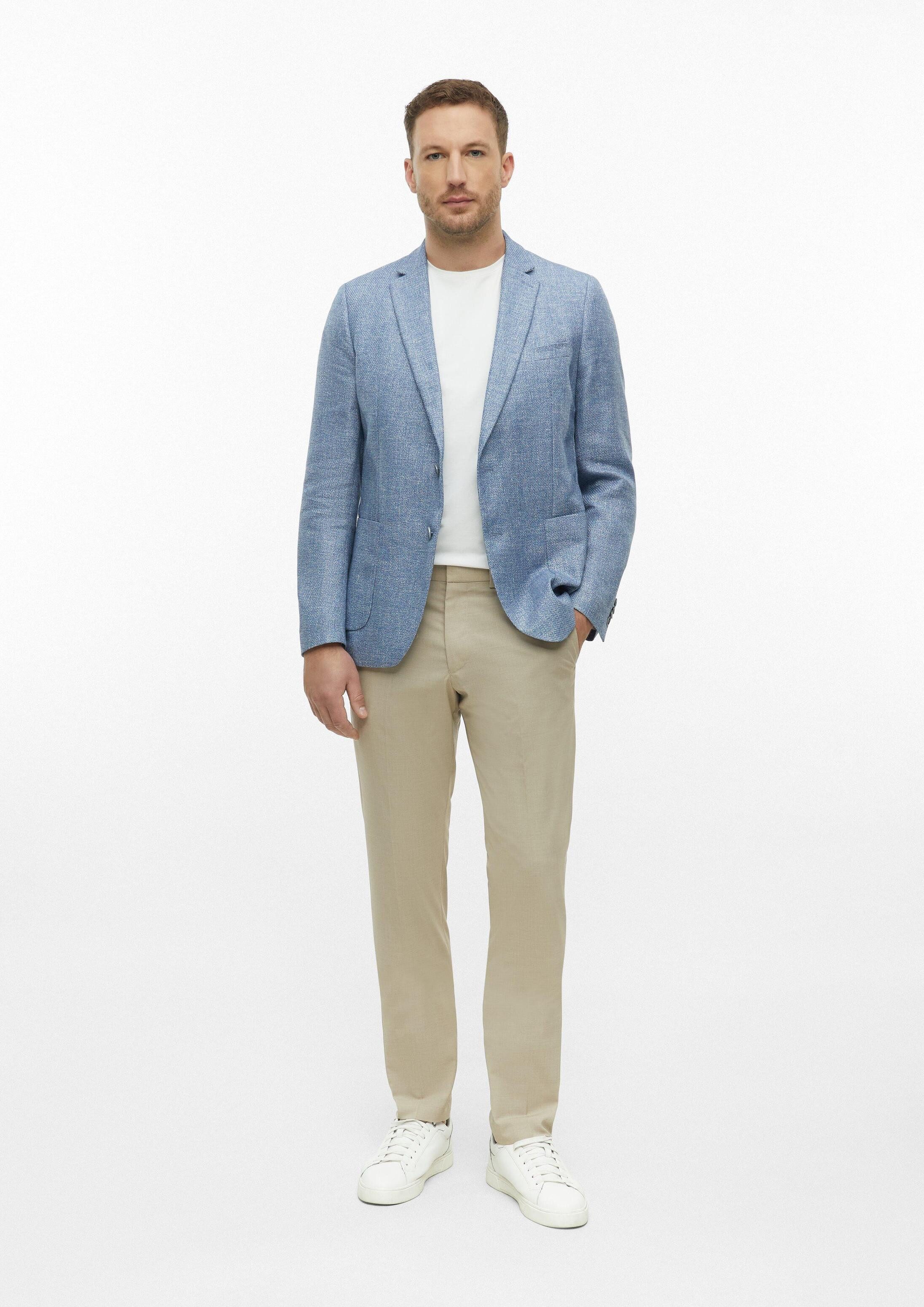 s.Oliver Sakko Indoor-Jacke S.OPURE s.O PURE: Sakko aus meliertem Leinenmix – Bild 5 von 5