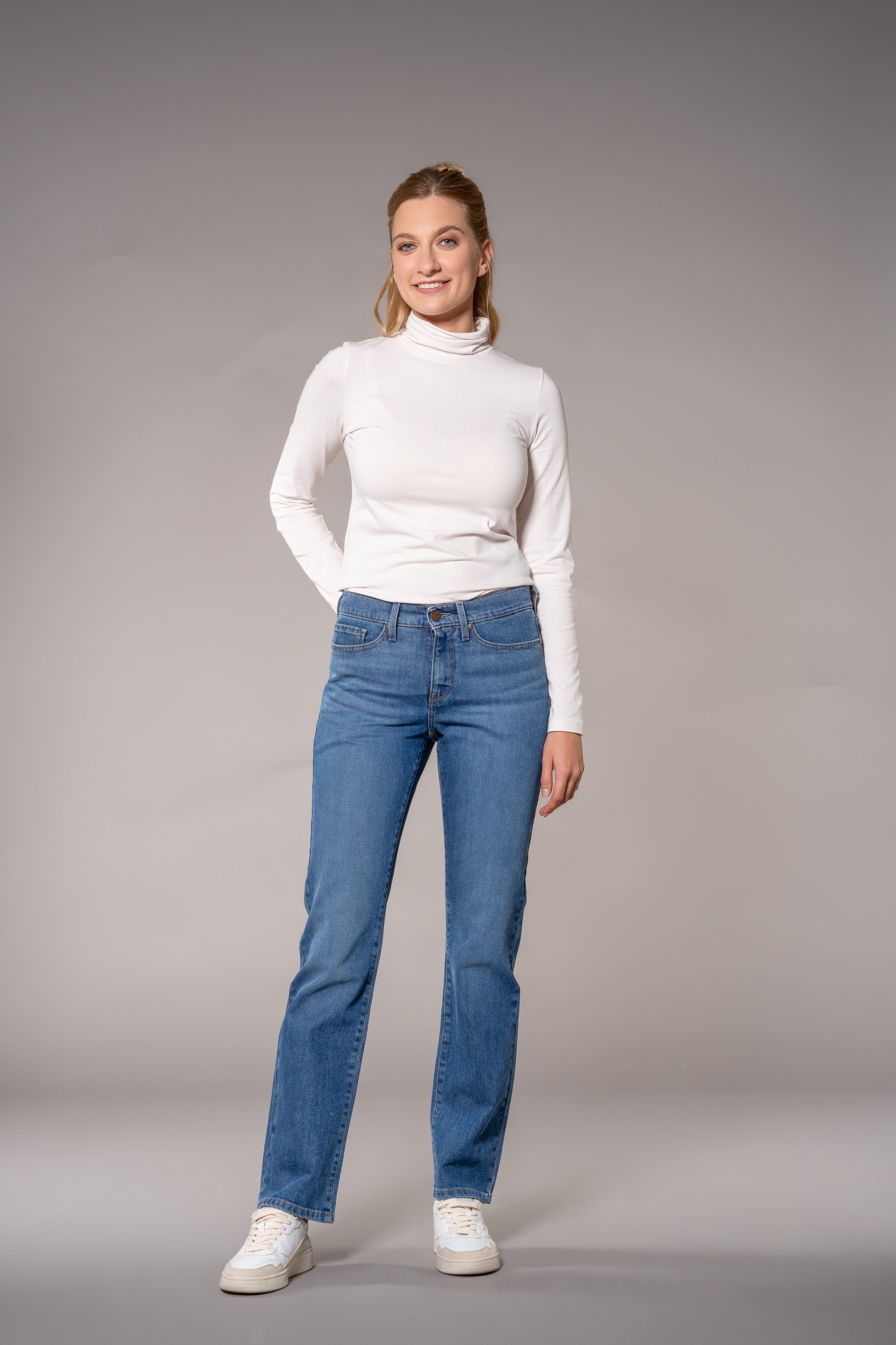 Straight-Jeans fv-No:va, Medium Waist