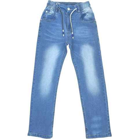 Fashion Boy Bequeme Jeans Jungen Jeans Hose mit Stretch Stretch-Jeans, J26