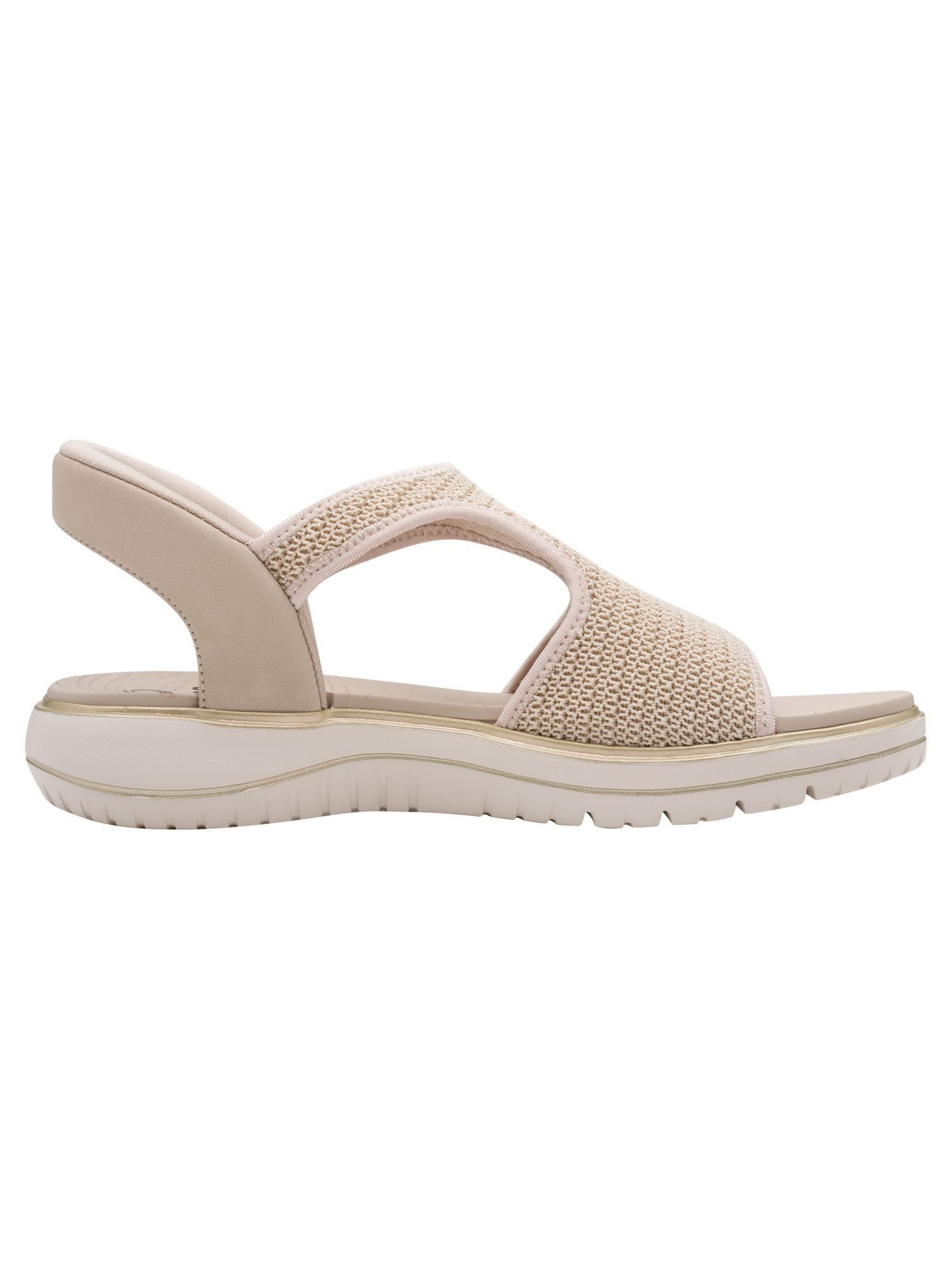 Jana Coshy STEP IN Frauen kein Absatz 8-28775-46 Plateausandaletten