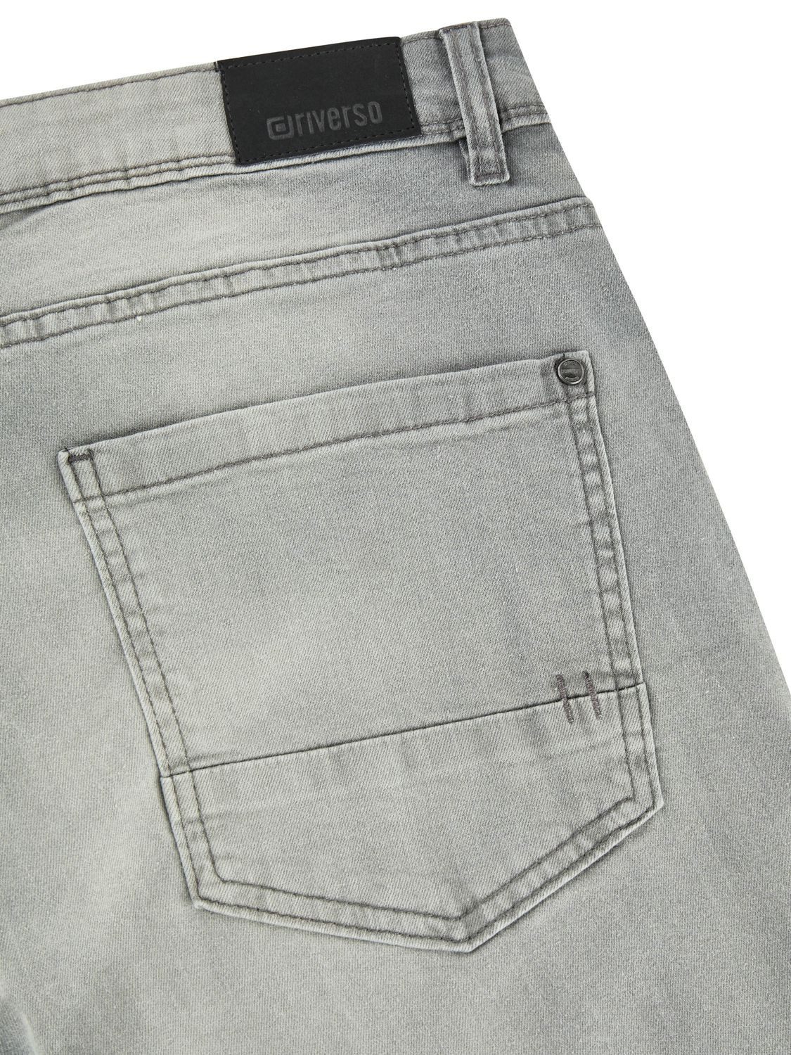 riverso Straight-Jeans Herren Jeanshose RIVChris Regular Fit Denim Hose mit Stretch – Bild 4 von 4