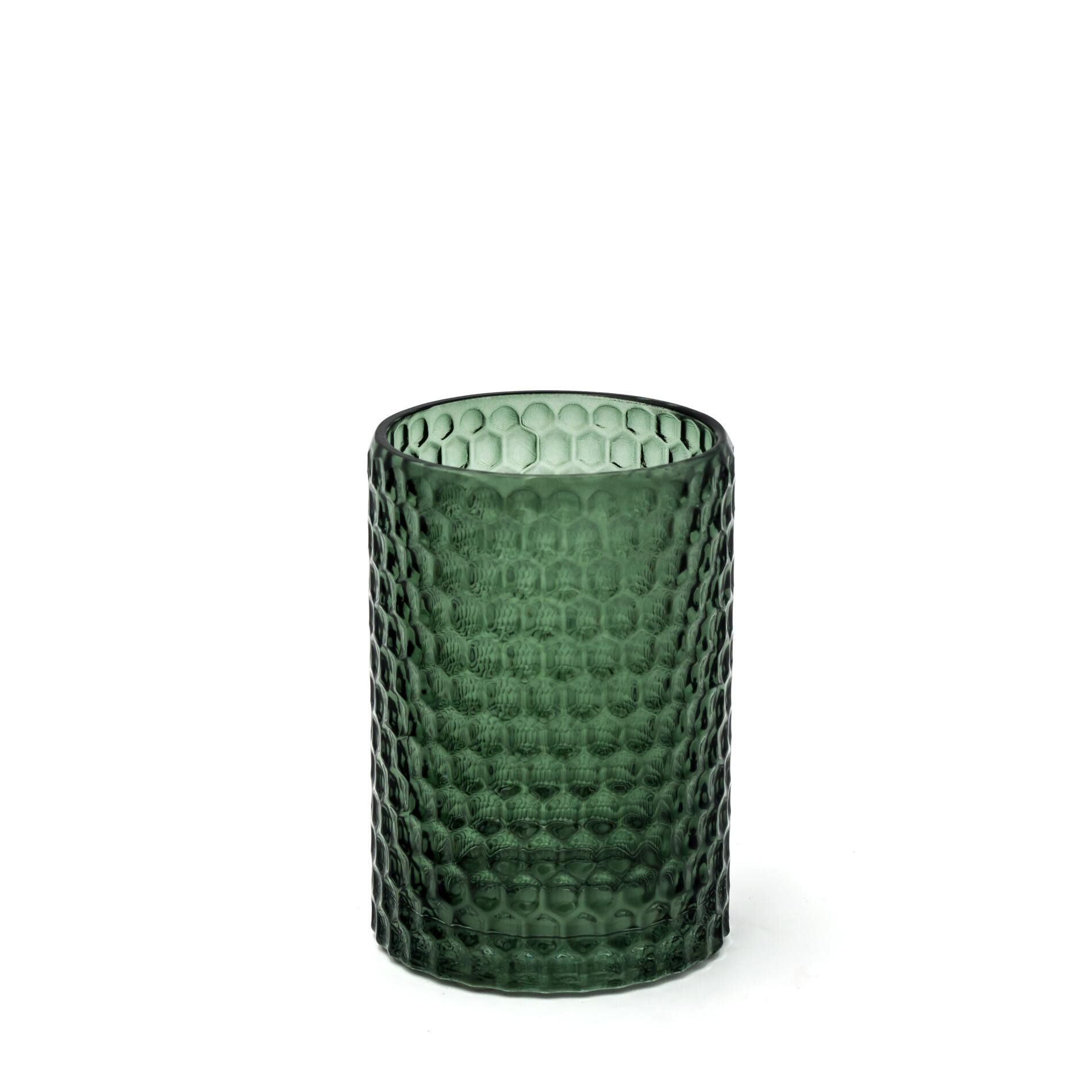 Ridder Badaccessoire-Set Aufbewahrungsbecher Sherine Transparent-grün günstig online kaufen