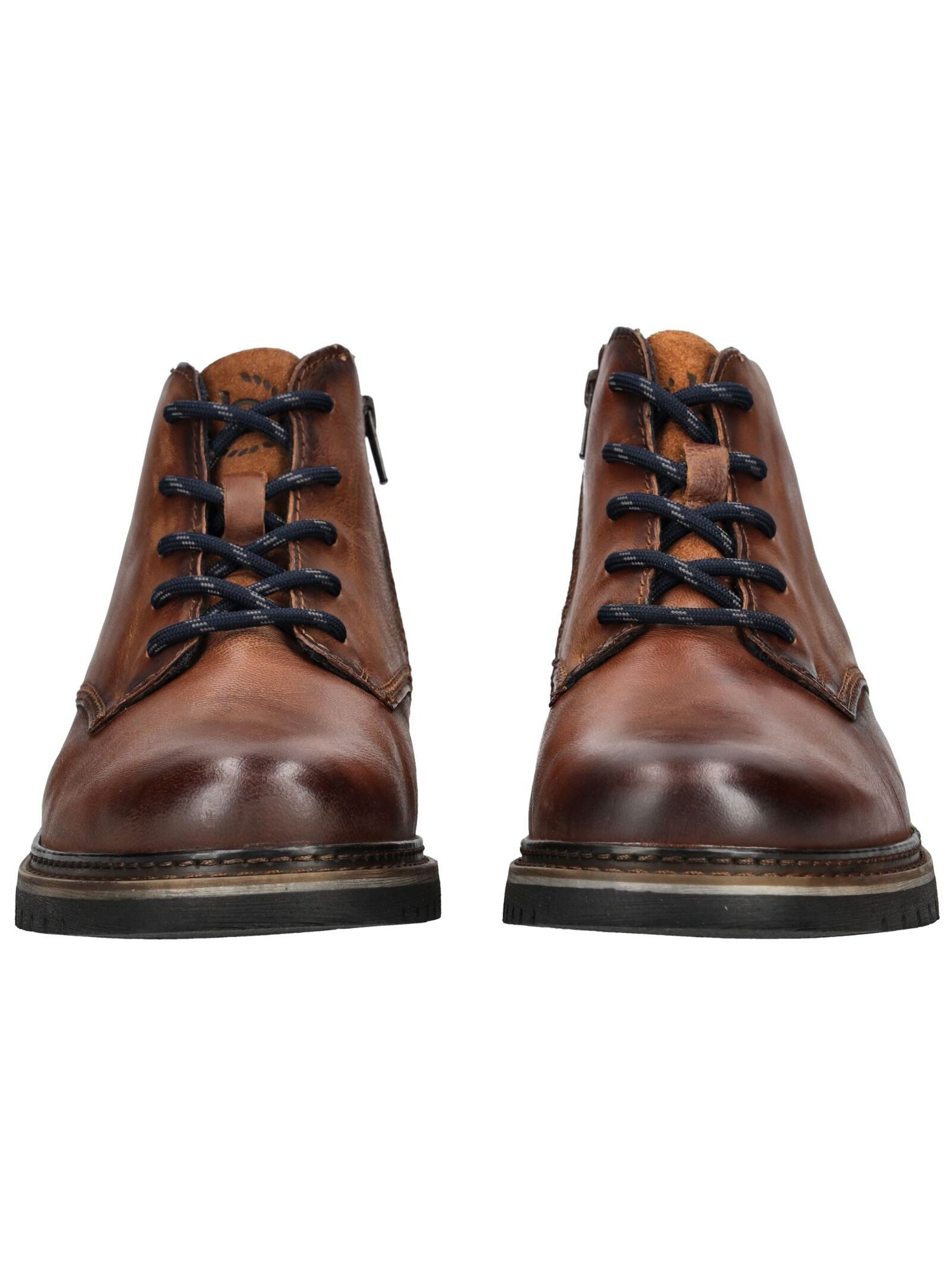 bugatti bugatti Stiefelette Leder Schnürstiefelette