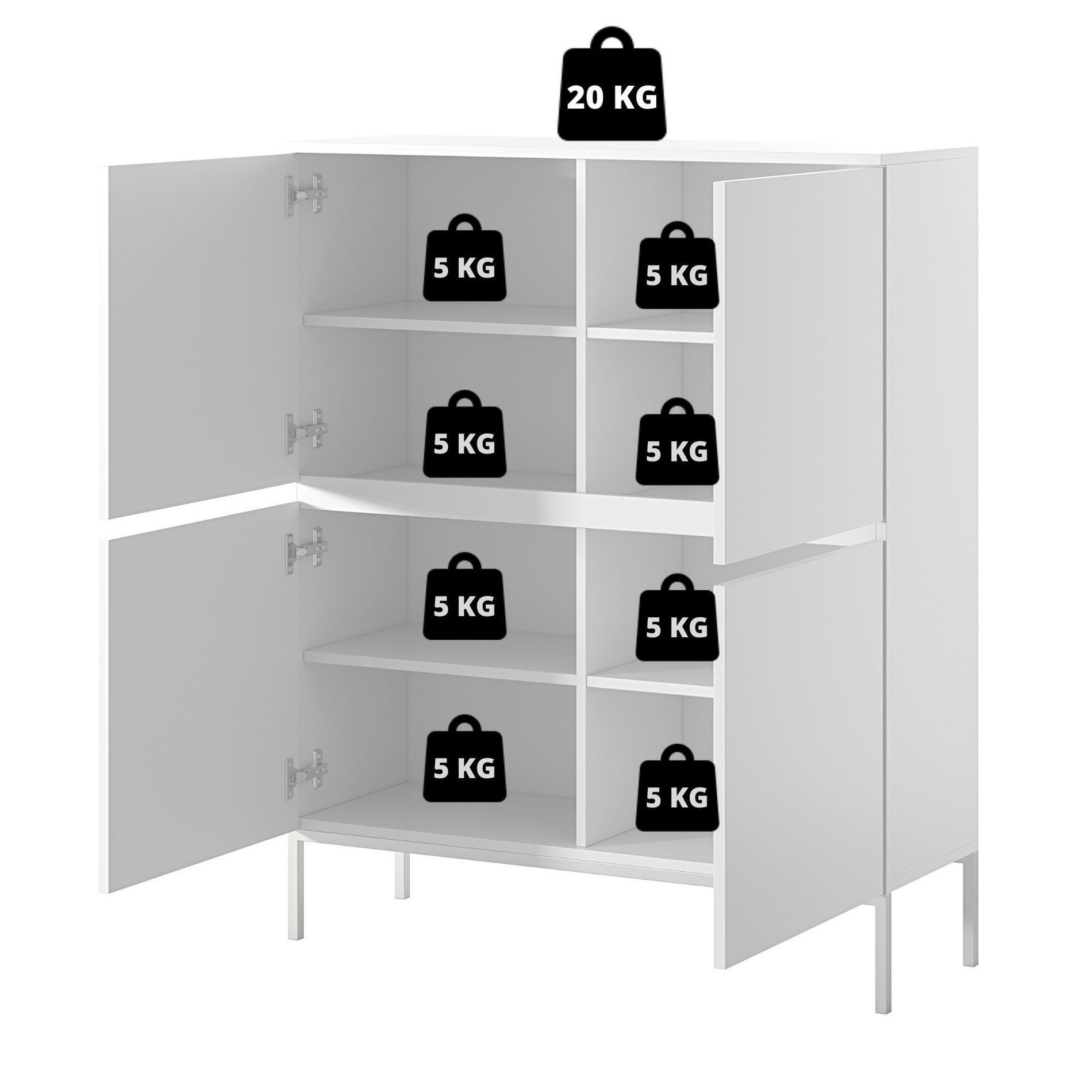 Selsey Highboard BEMMI