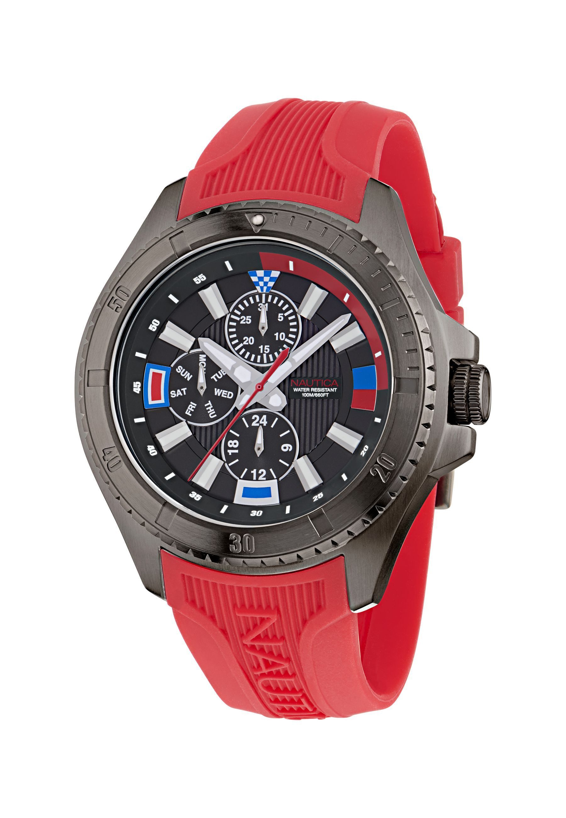 NAUTICA Quarzuhr NCT LEEWAY, (1-tlg), Quartz Analog