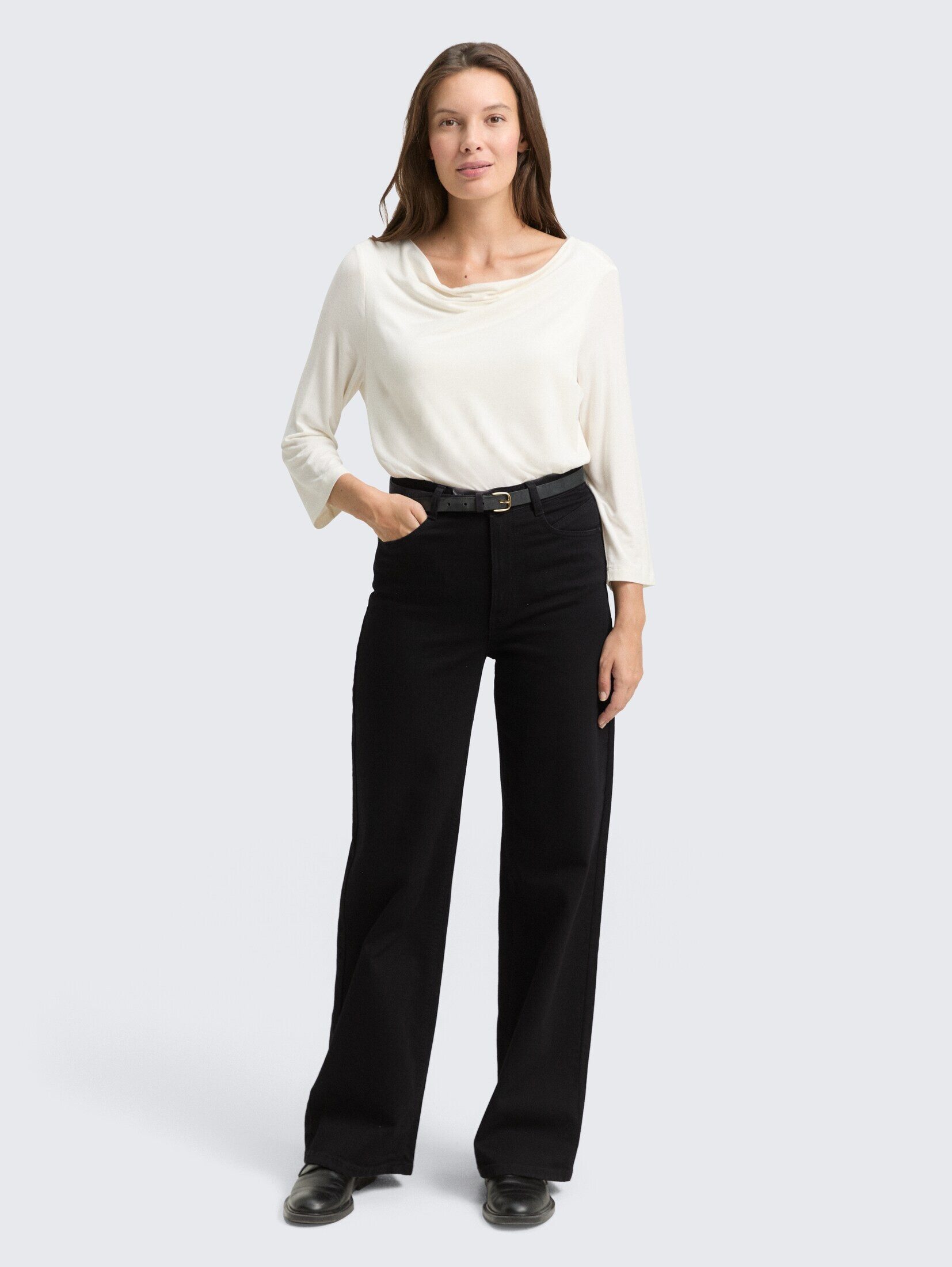 TOM TAILOR Weite Jeans Jeanshosen TTMADINA WIDE Jeans günstig online kaufen