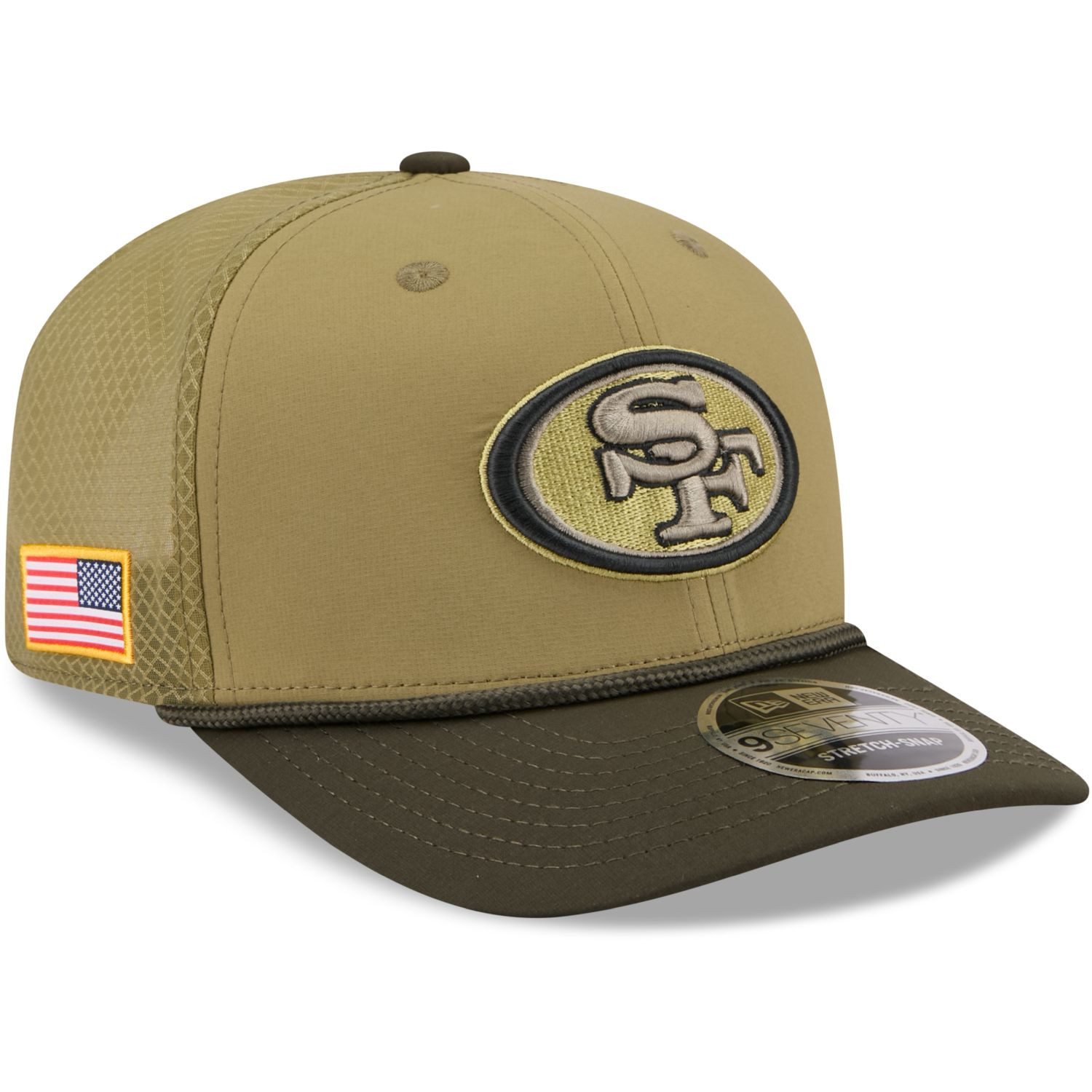 New Era Snapback Cap 9Seventy Stretch SALUTE San Francisco 49ers günstig online kaufen