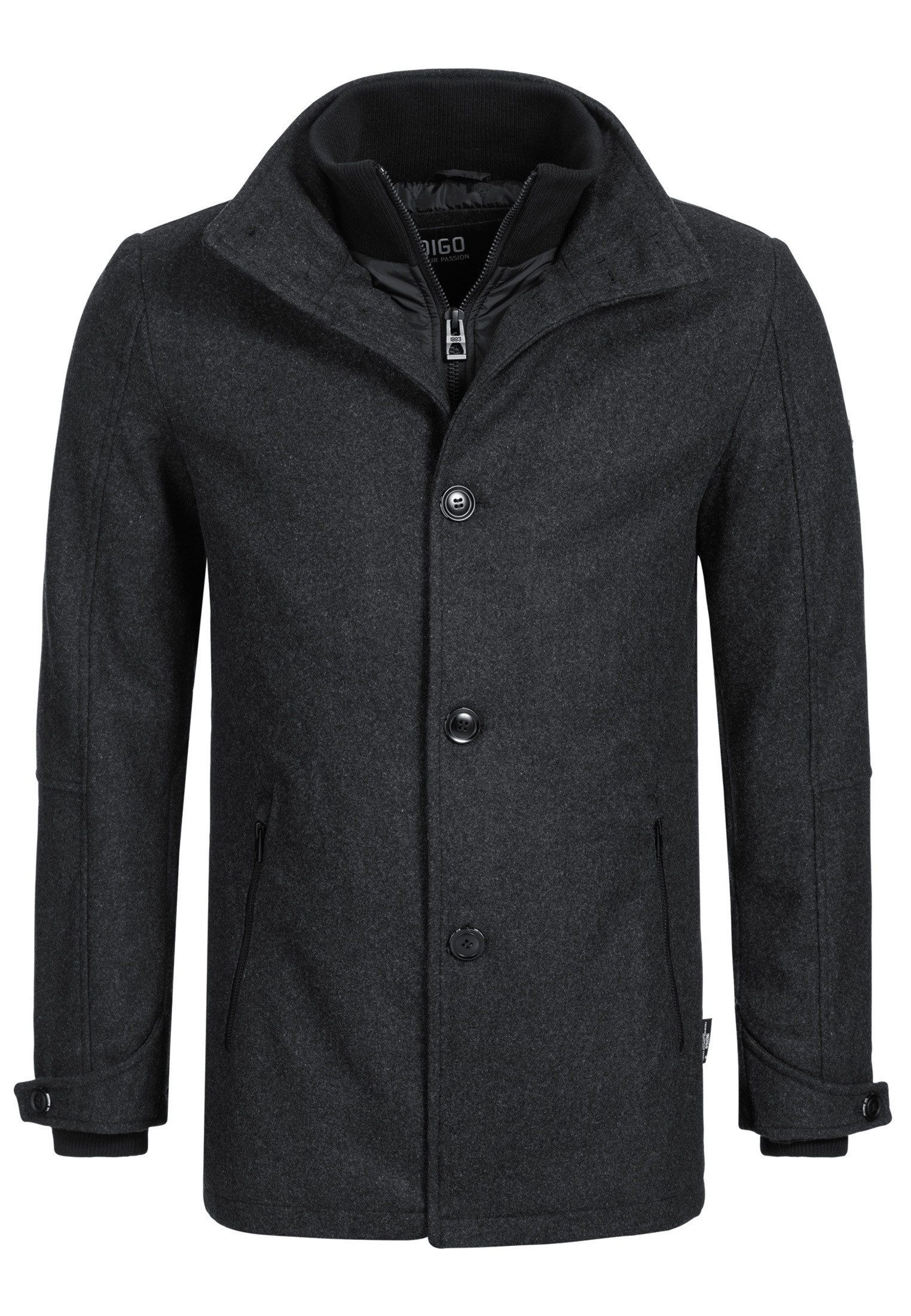 Indicode Winterjacke Brittany mit wattierter Innenjacke günstig online kaufen