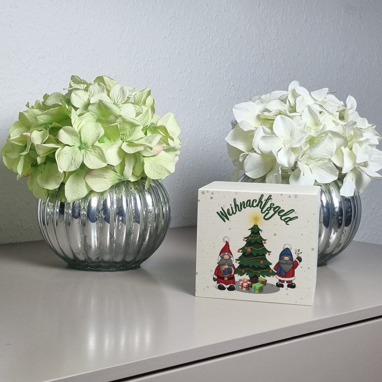 speecheese Spardose Weihnachtsgeld Spardose aus Holz mit zwei niedlichen günstig online kaufen