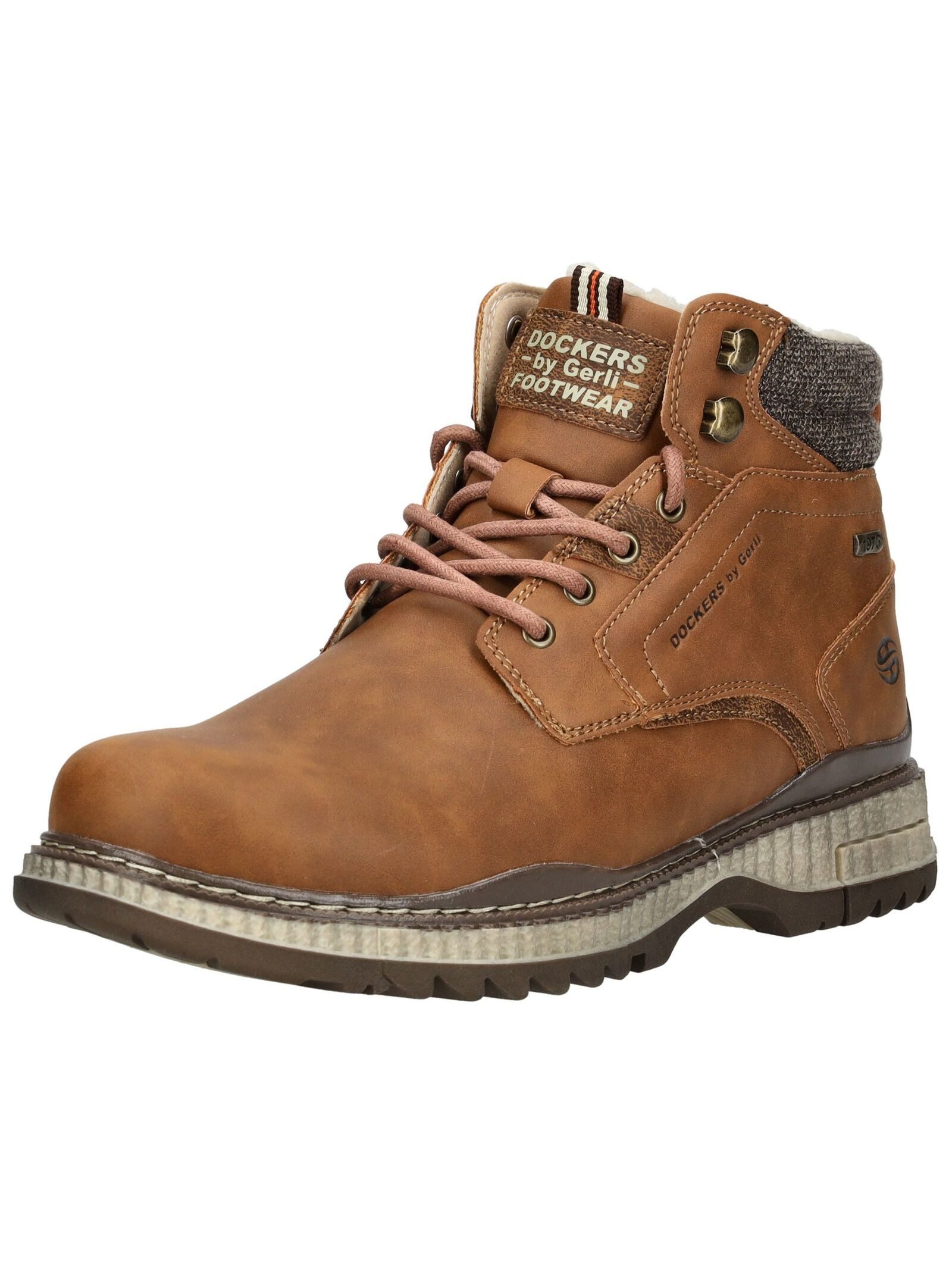 Dockers by Gerli Stiefelette Lederimitat Schnürstiefelette günstig online kaufen