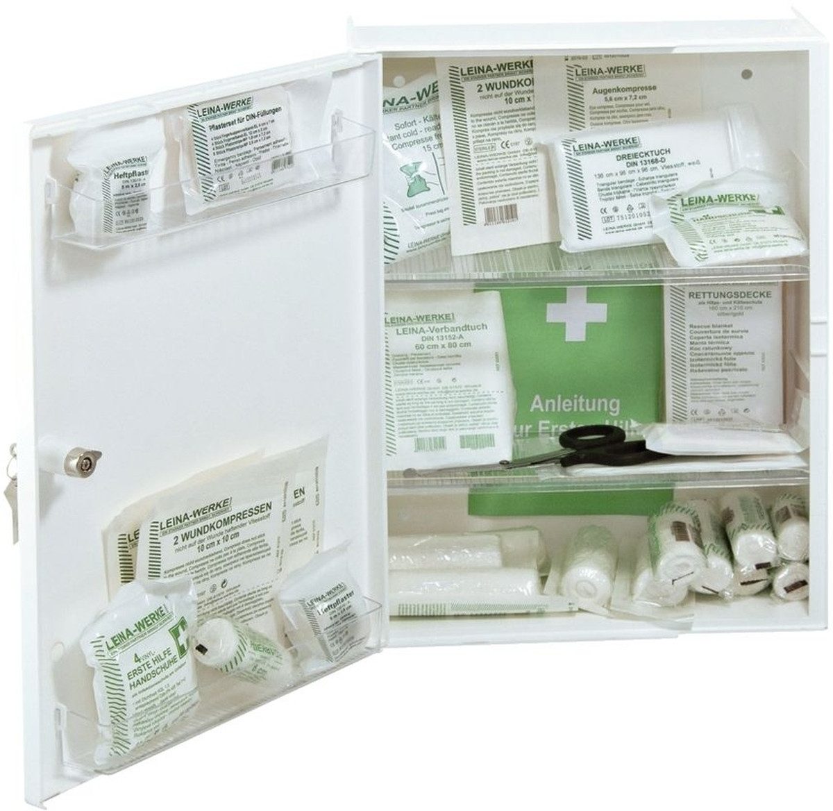 Leina-Werke Erste-Hilfe-Set Verbandsschrank Cura leer DIN 13157
