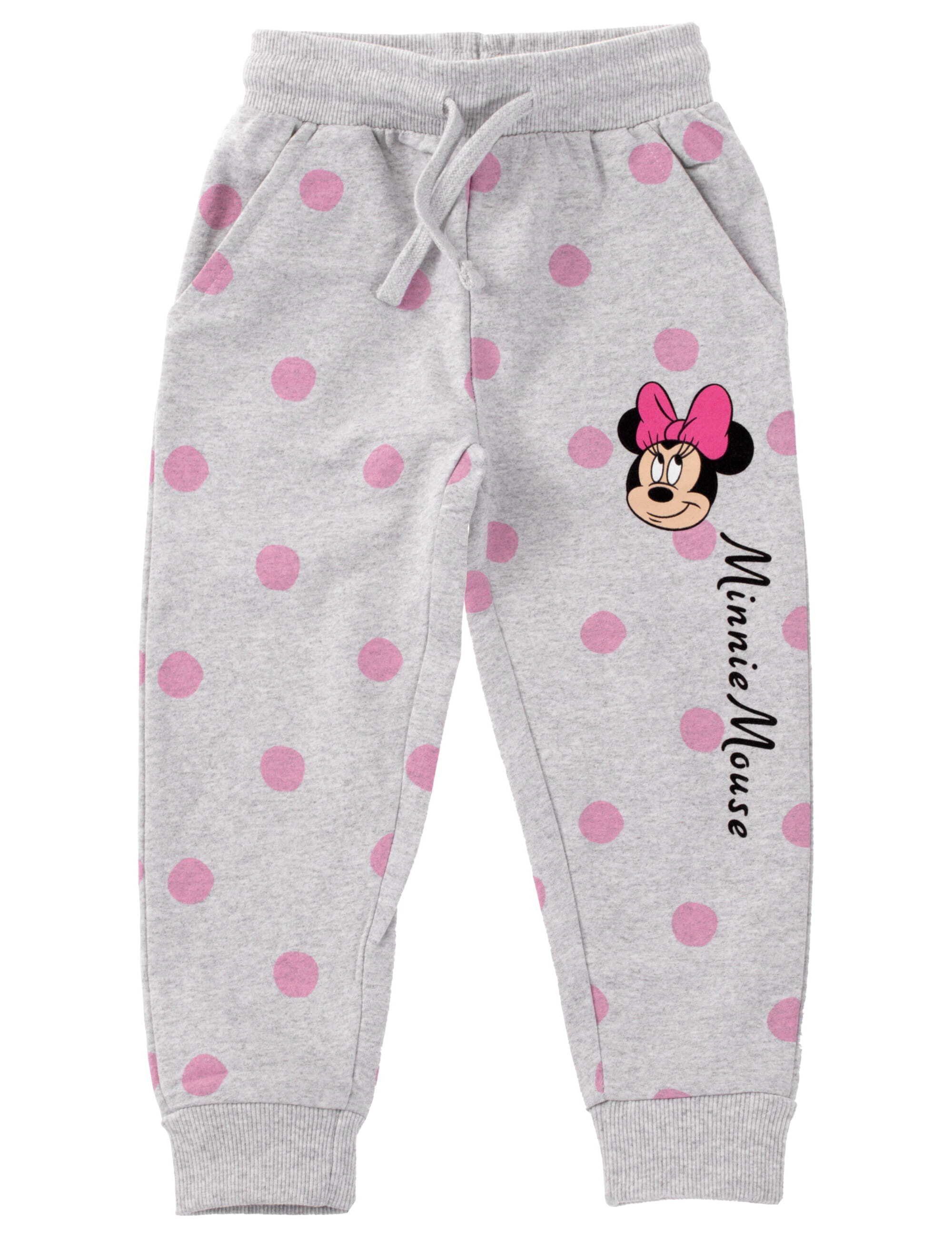 Disney Jogginghose Jogginghose Minnie Mouse (1-tlg) Grau