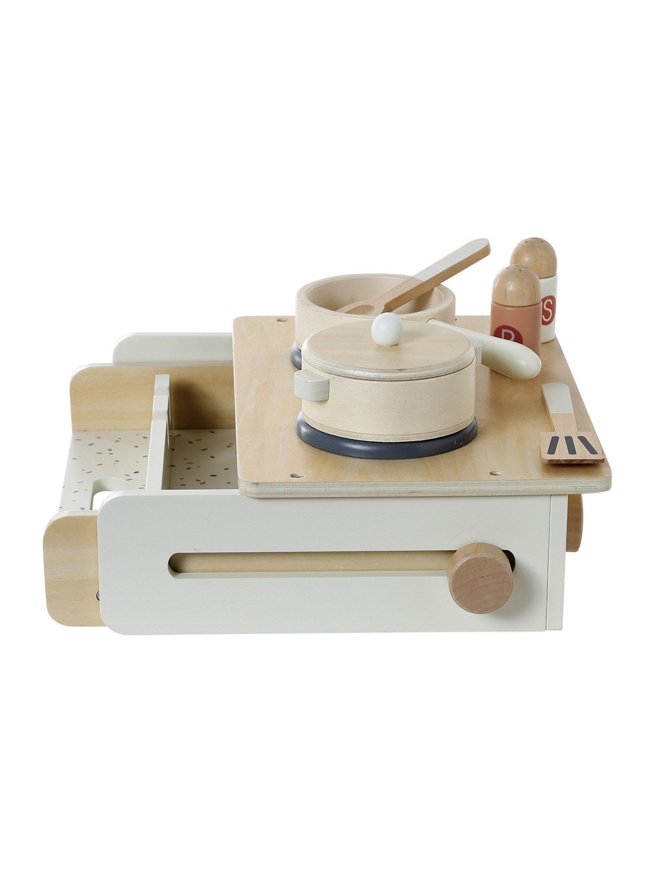 vertbaudet Spielküche Kinder Mini-Spielküche Holz, Holz FSC®
