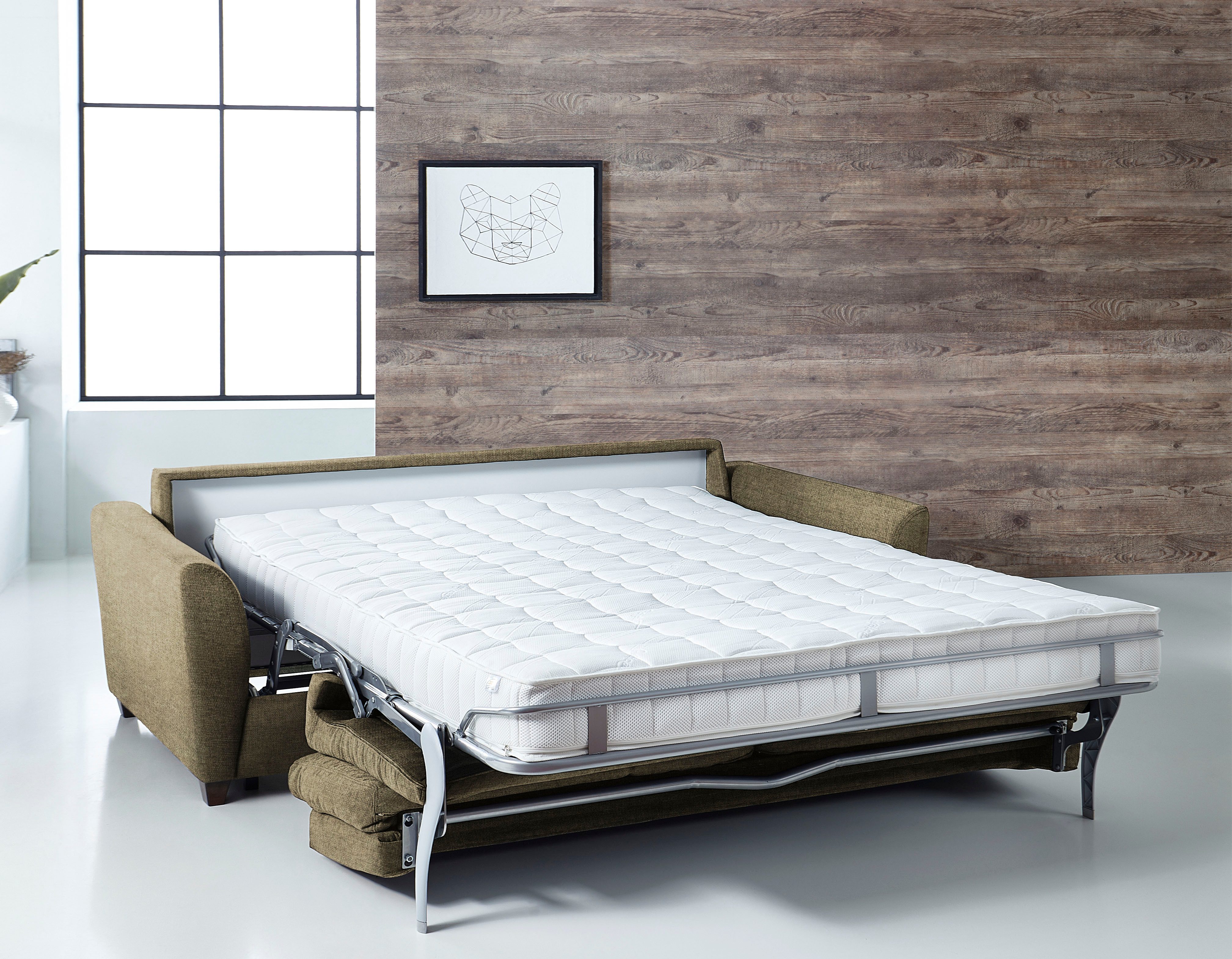 Bali Schlafsofa Dallas, Dauerschlaffunktion, mit Lattenrost günstig online kaufen