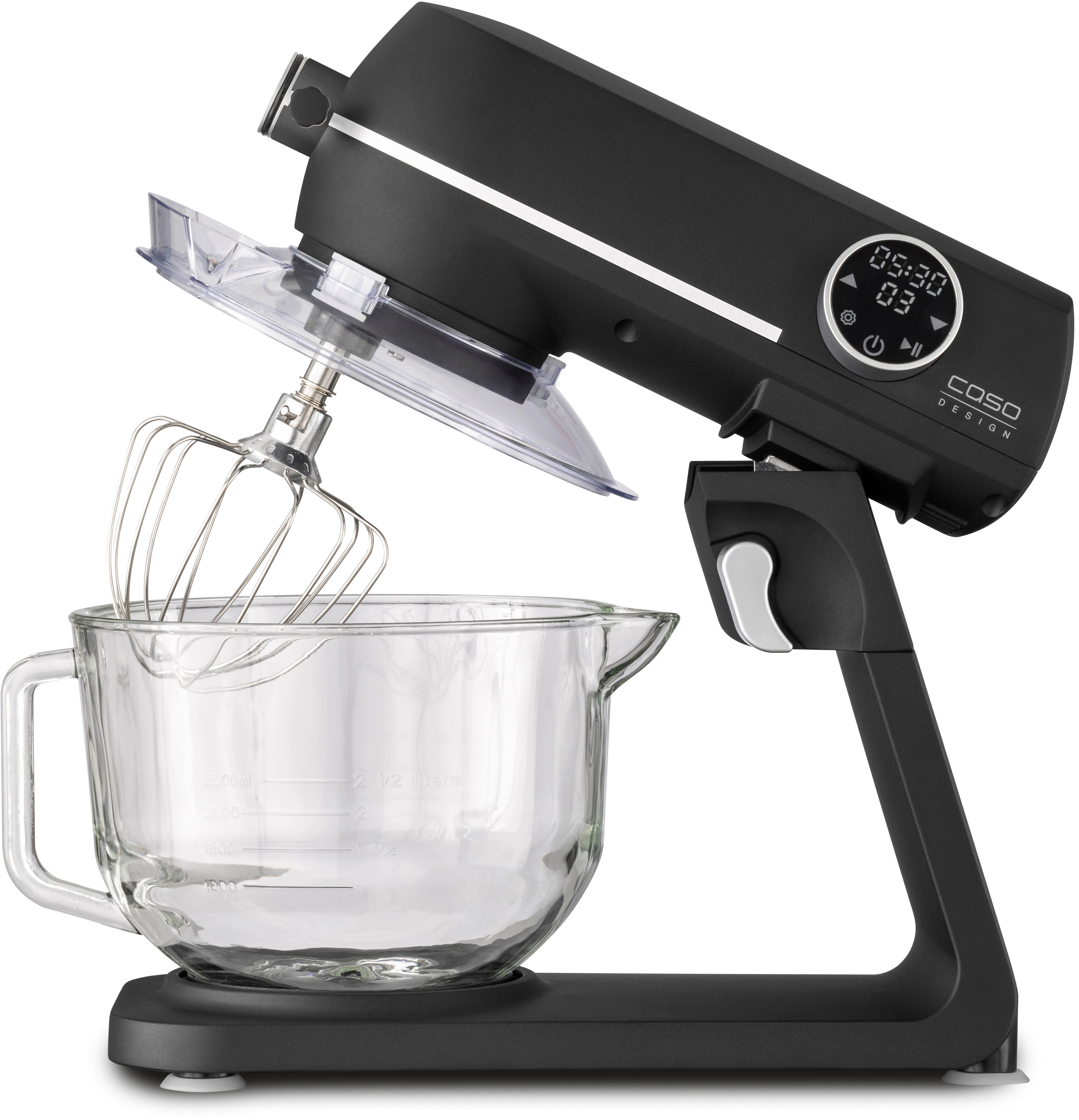 Caso Küchenmaschine KM 1800 Black G 3157, 1800 W, 4,5 l Schüssel