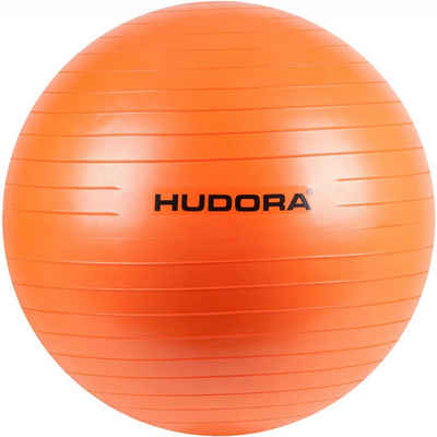 Hudora Gymnastikball Gymnastik-Ball, orange, Ø 65 cm - Fitness-Ball - Sitzball