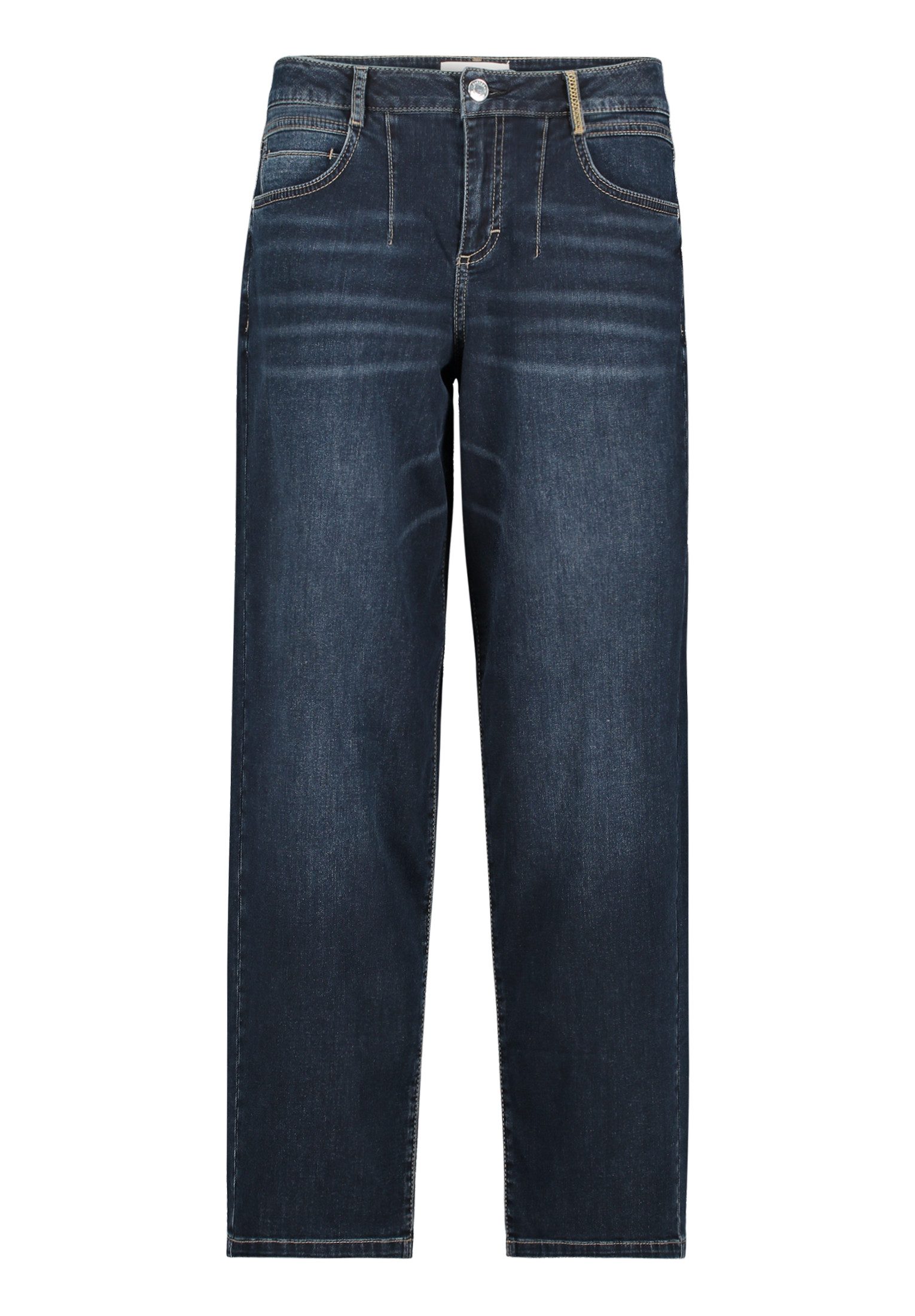 Cartoon Ankle-Jeans Damen mit Waschung