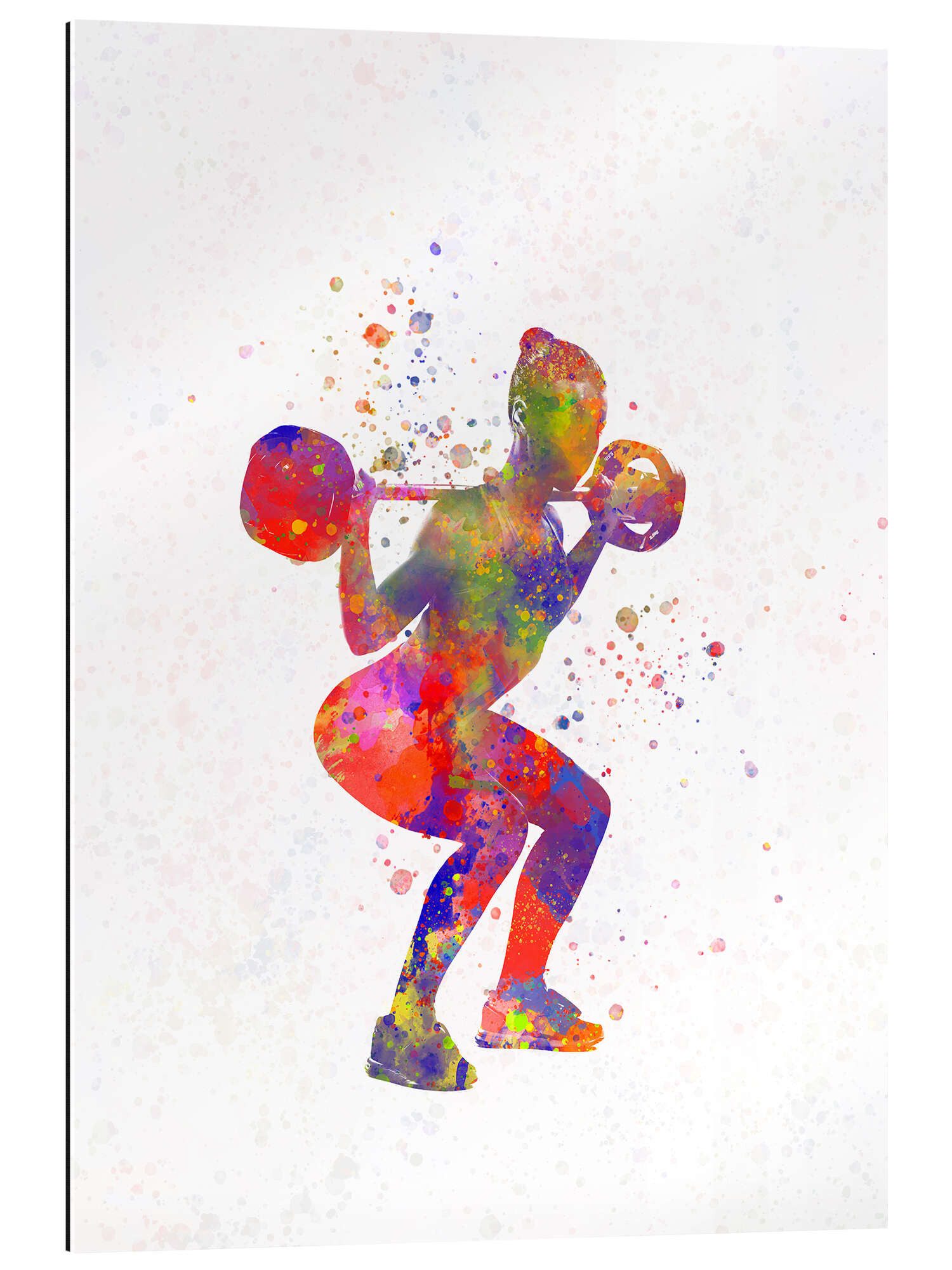Posterlounge Wandbild Hanteltraining IX, nobelart, erhältlich als Poster, Leinwandbild, Wandsticker oder Acrylglasbild