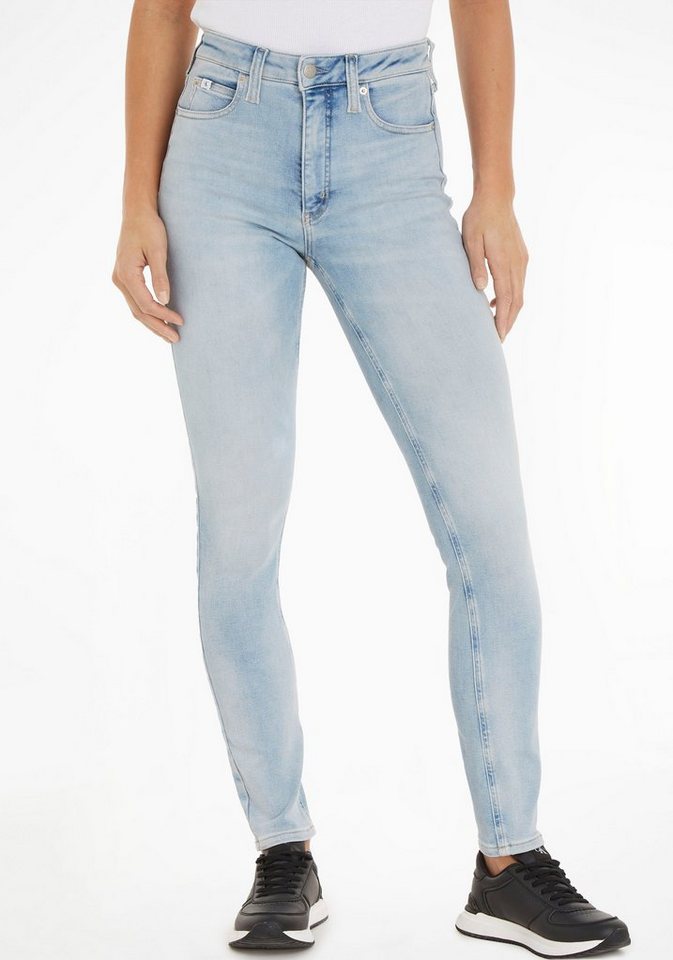 Calvin Klein Jeans Skinny-fit-Jeans HIGH RISE SKINNY im 5-Pocket-Style