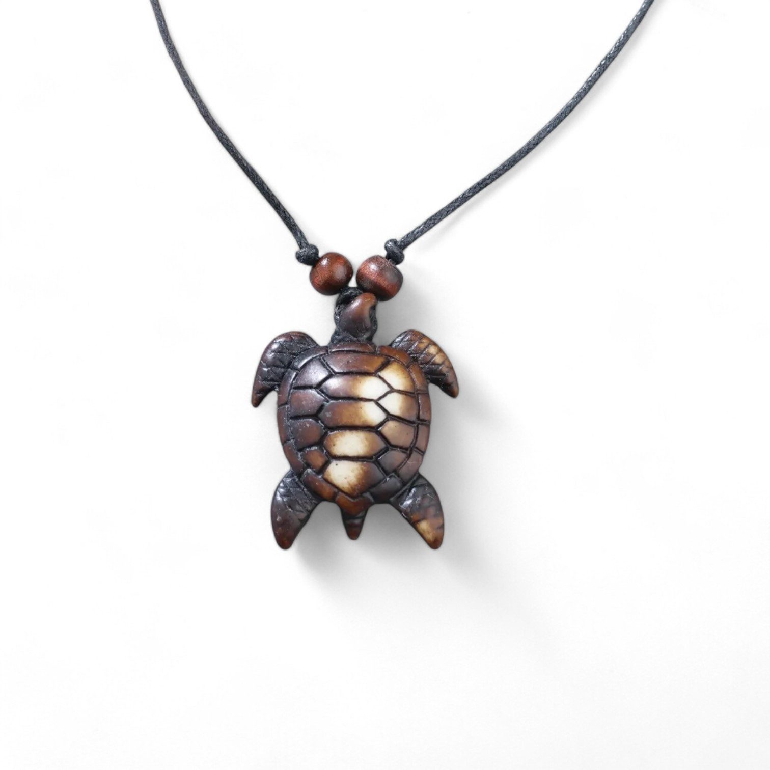 Eyecatcher Edelstahlkette Schöne Schildkröte Halskette Halsband mit Meeresfeeling Naturfans (kein Set)