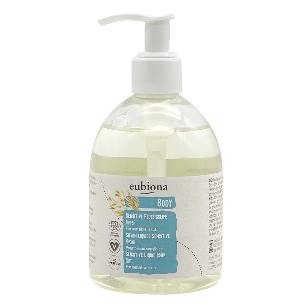 eubiona Flüssigseife Sensitive Flüssigseife - Hafer 300ml