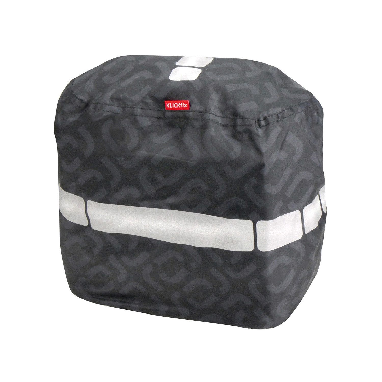 Fahrradtasche Klickfix Regenüberzug S für Roomy/kompakte Lenkertaschen schwarz-grau