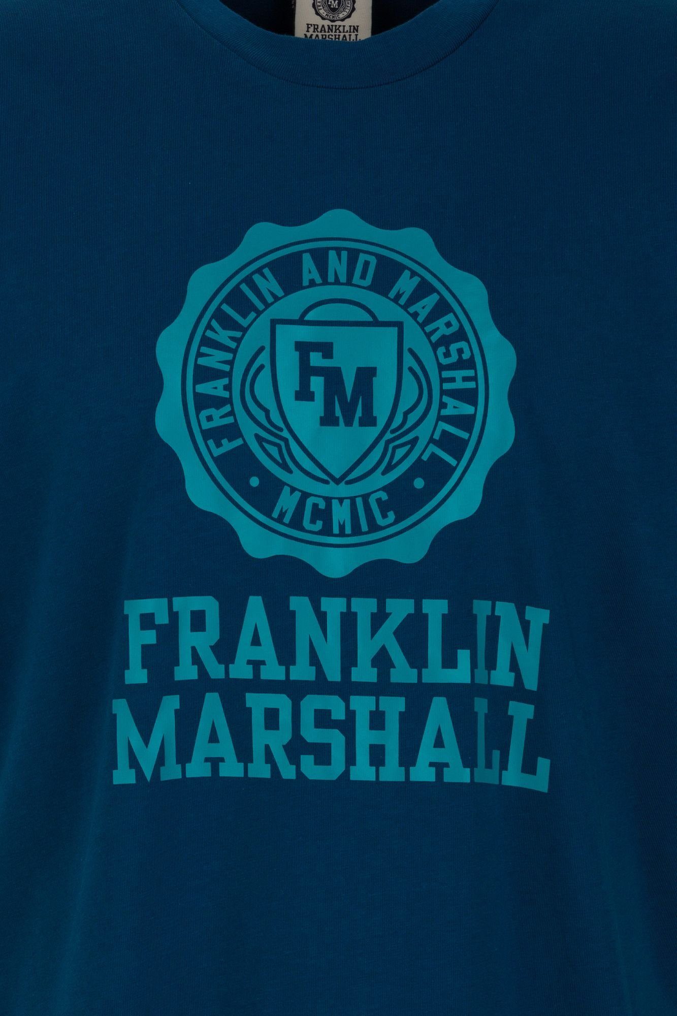 reiner mit Maxi Baumwolle T-Shirt & Franklin T-Shirt Marshall Print aus