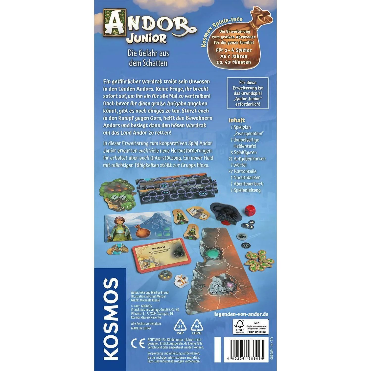 Kosmos Spiel Andor Junior - Erweiterung