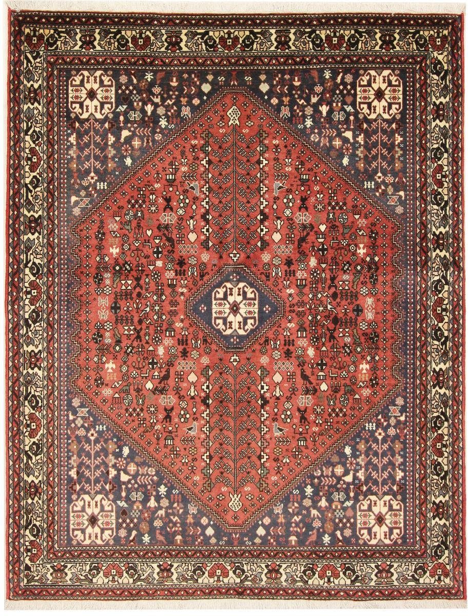 Orientteppich Abadeh 149x191 Handgeknüpfter Orientteppich / Perserteppich, Nain Trading, rechteckig, Höhe: 8 mm