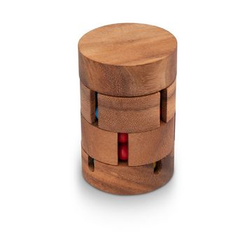 Logoplay Holzspiele Spiel, Revolve - Zauberwürfel - Dreh-Puzzle - Kugelpuzzle - Geduldspiel aus Holz Holzspielzeug