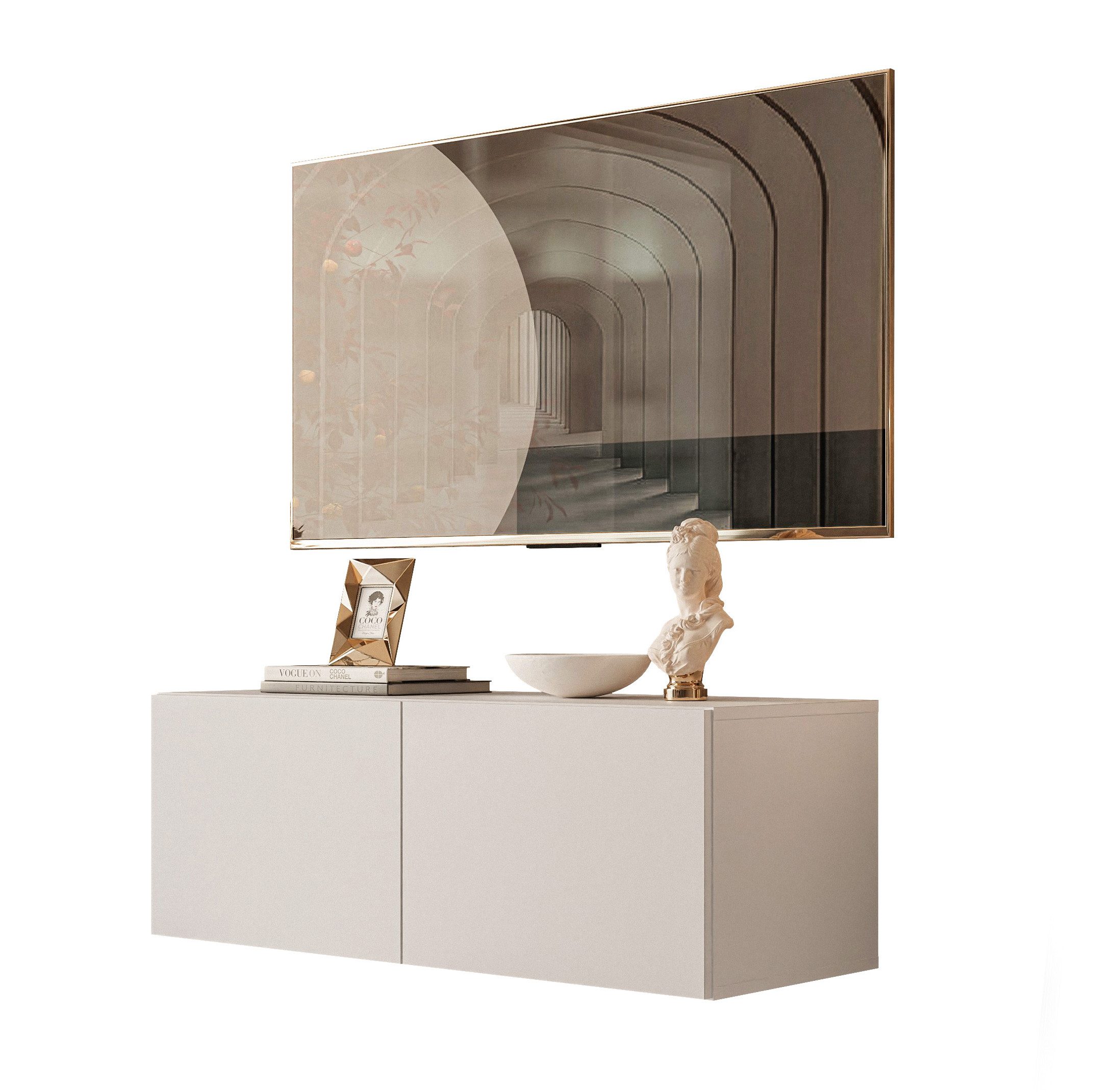 Lookway Lowboard COLGANTE KASCHMIR 100 cm Eleganter hängender TV-Schrank mi günstig online kaufen