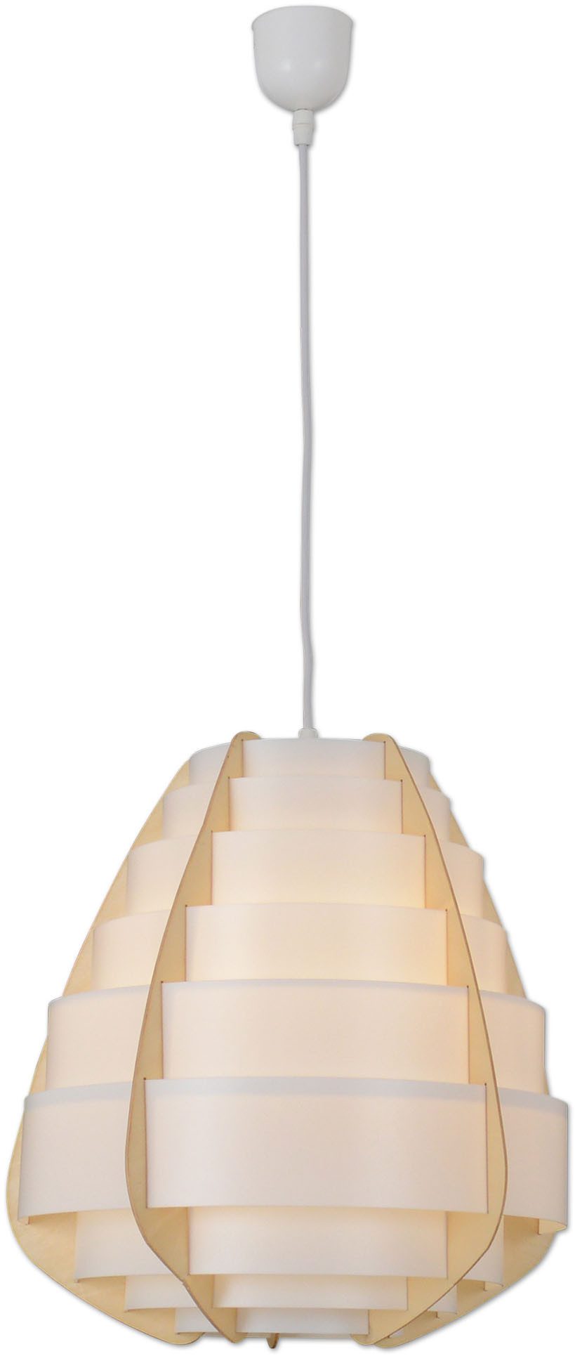 näve Pendelleuchte Malmö, ohne Leuchtmittel, traubenförmig, nordisches Design, exkl. 1x E27 max. 40 W, Höhe 144cm