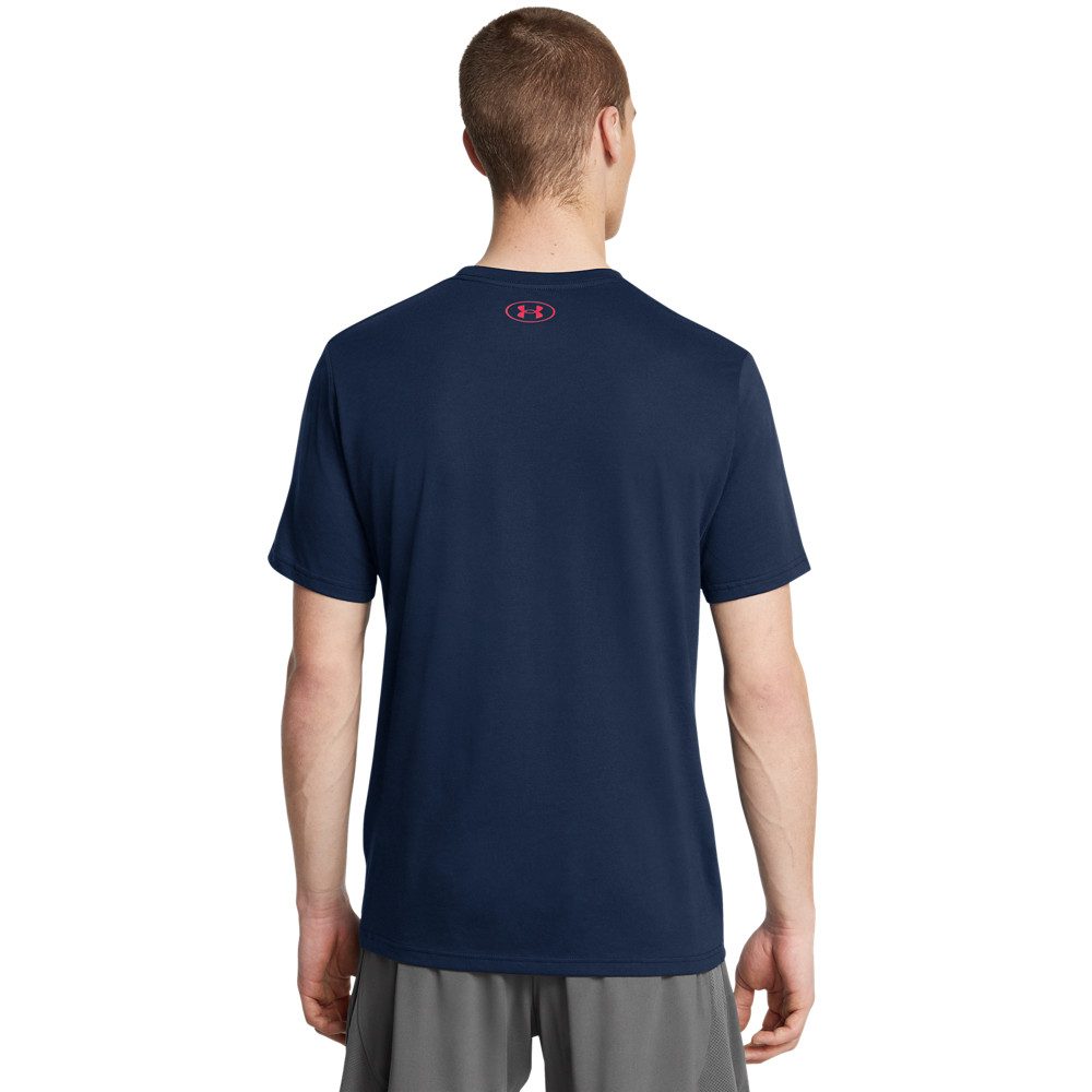Under Armour® T-Shirt UA M BOXED SPORTS UPDATED SS sportlicher Stil, Rundhalsausschnitt, aus Baumwolle und Polyester