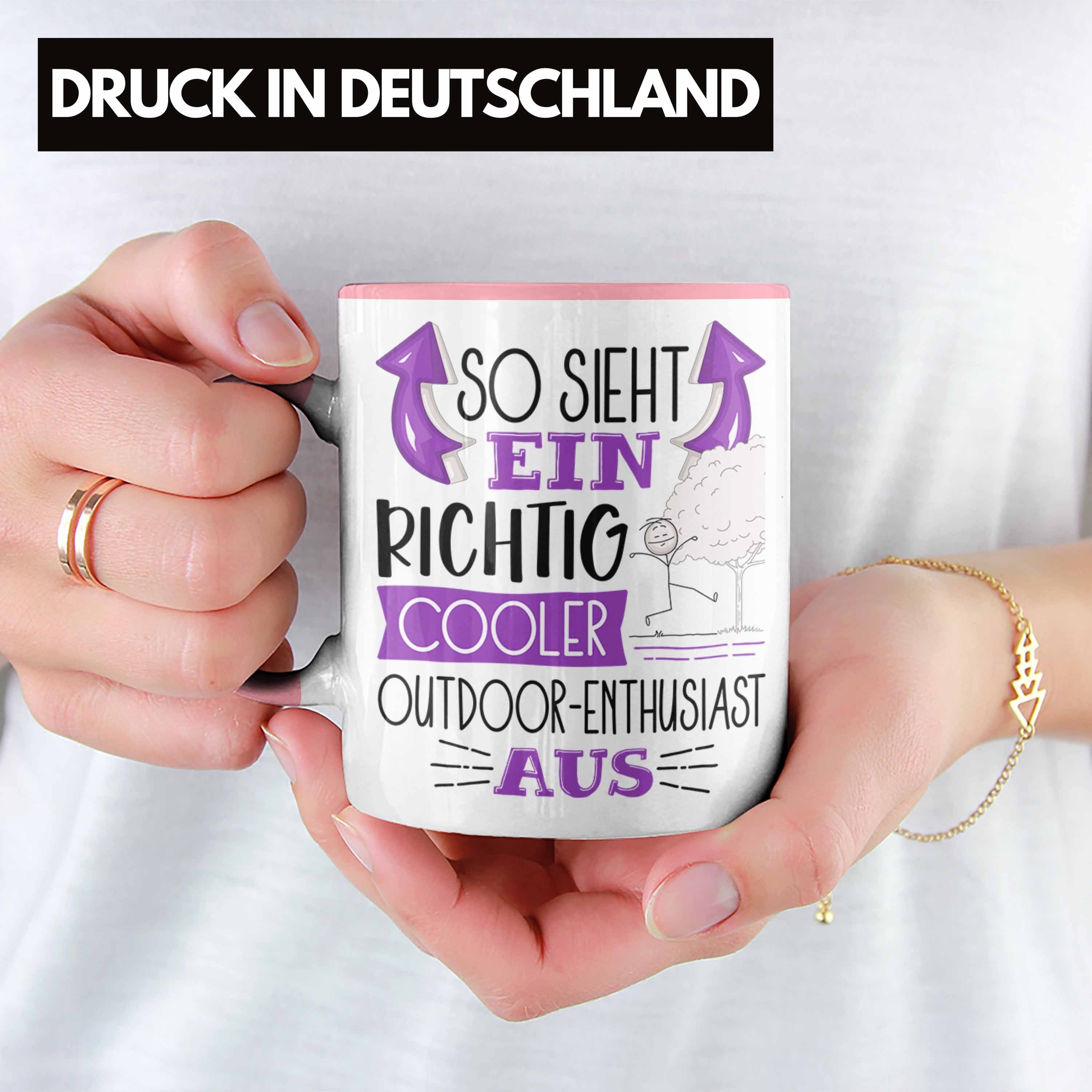 Trendation Rosa Aus So Geschenk Sieht Cooler Tasse Ein Lus Tasse Richtig Outdoor-Enthusiast